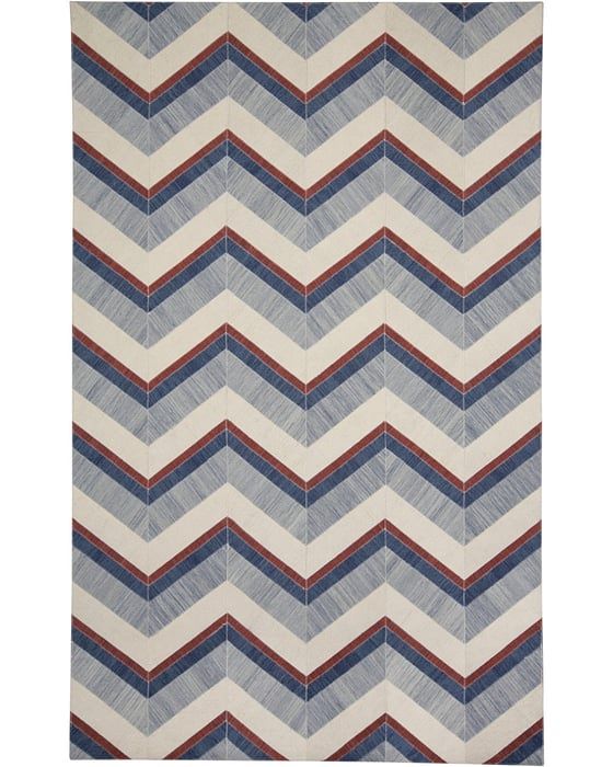 BERMUDA II Collection - 0780F Blue/Ivory