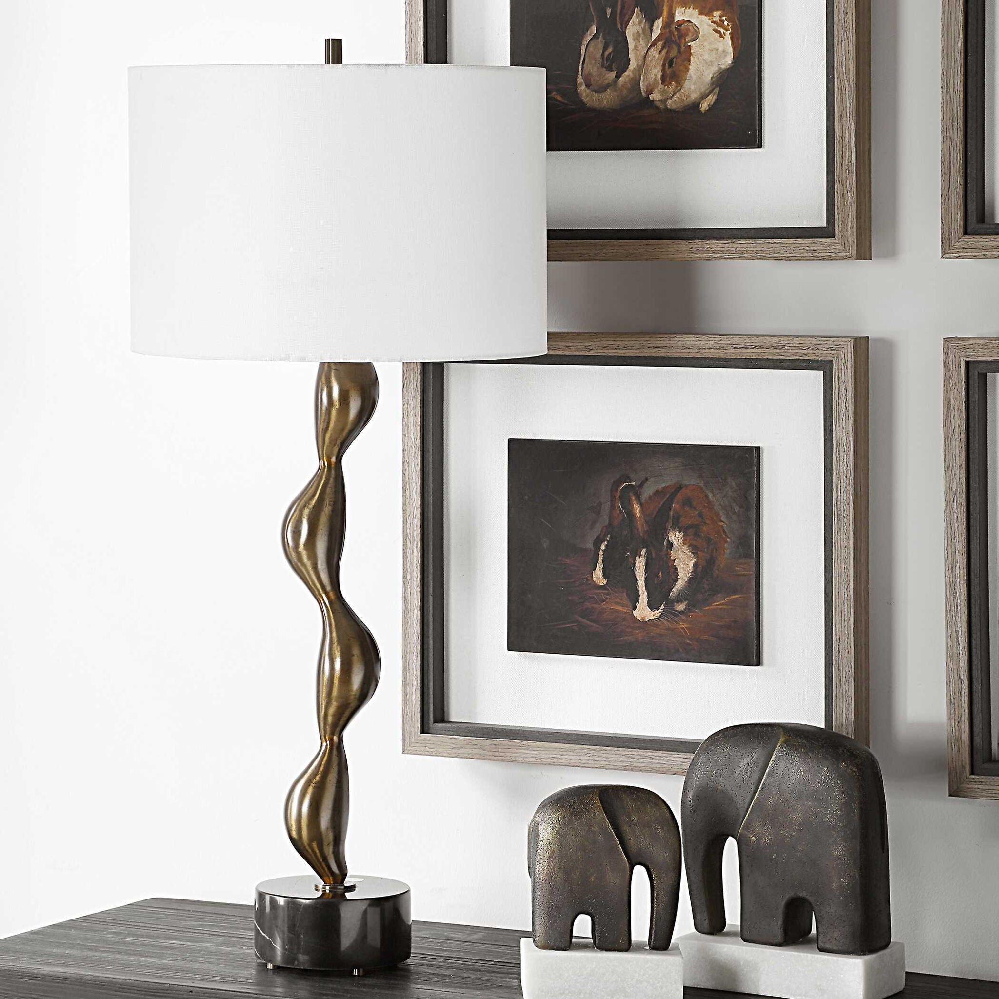 Remolino - Floor Lamp - Bronze