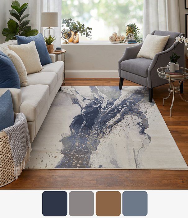 MANDANA Collection - 39M0F Ivory/Blue
