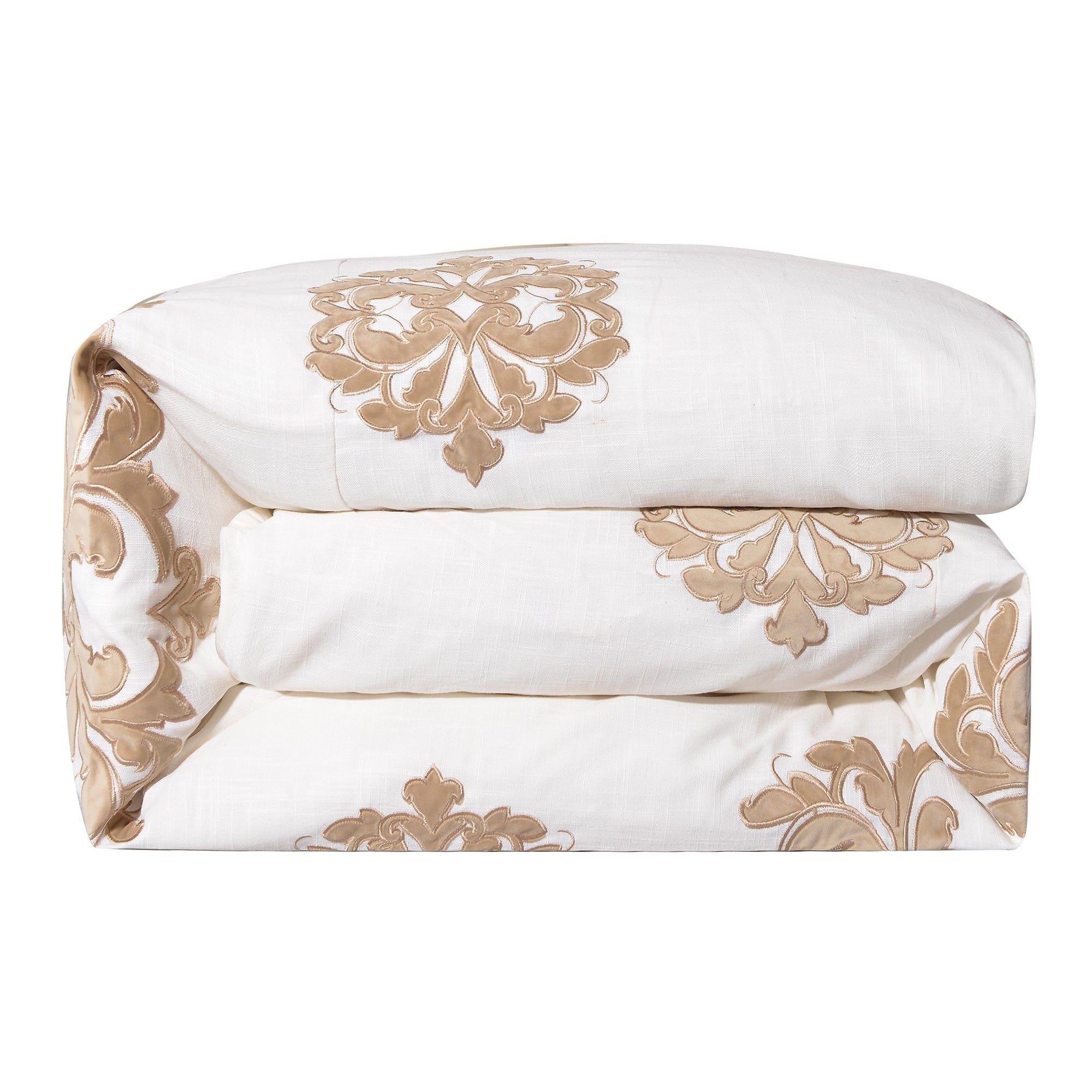 Madison - Queen Linen Duvet Cover - Oatmeal
