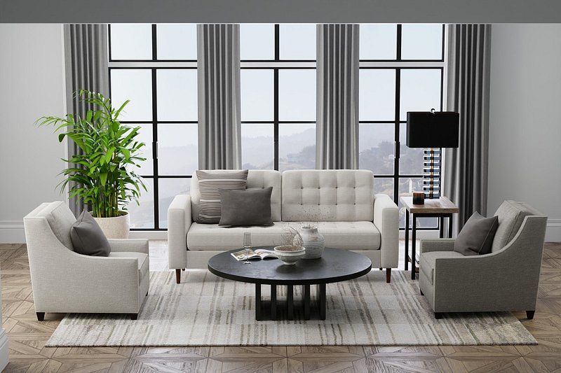 RICHMOND Collection - 39R3F Gray/White