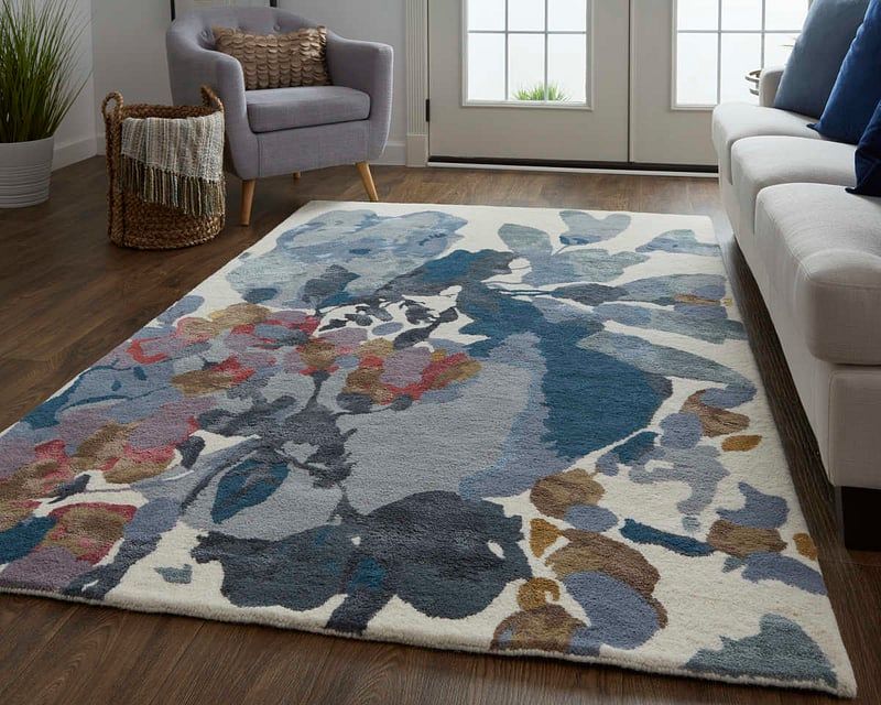 DAFNEY Collection - 8869F Blue/Multi