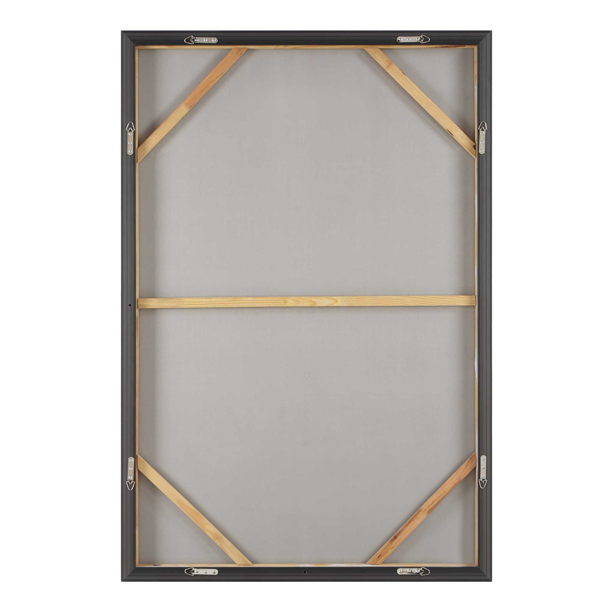 Still Moving - Abstract Painting - Brown / Gray / White