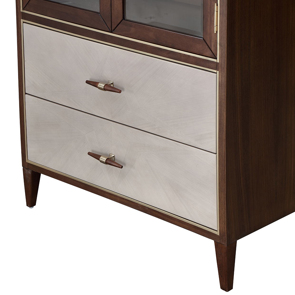 Houston - Display Cabinet - Walnut