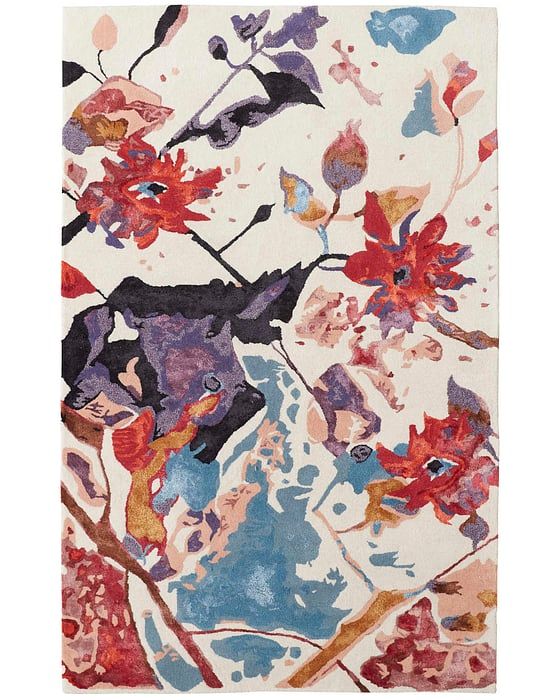 DAFNEY Collection - 8863F Red/Multi