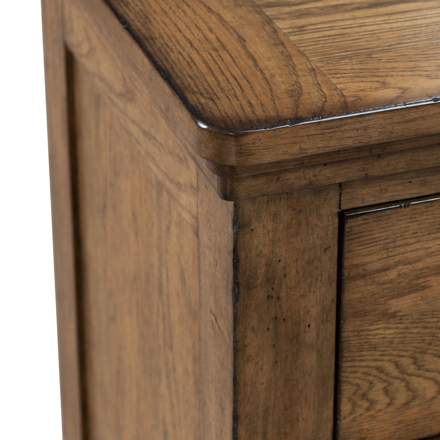Carolina Park - 7 Drawer Dresser - Amber Brown