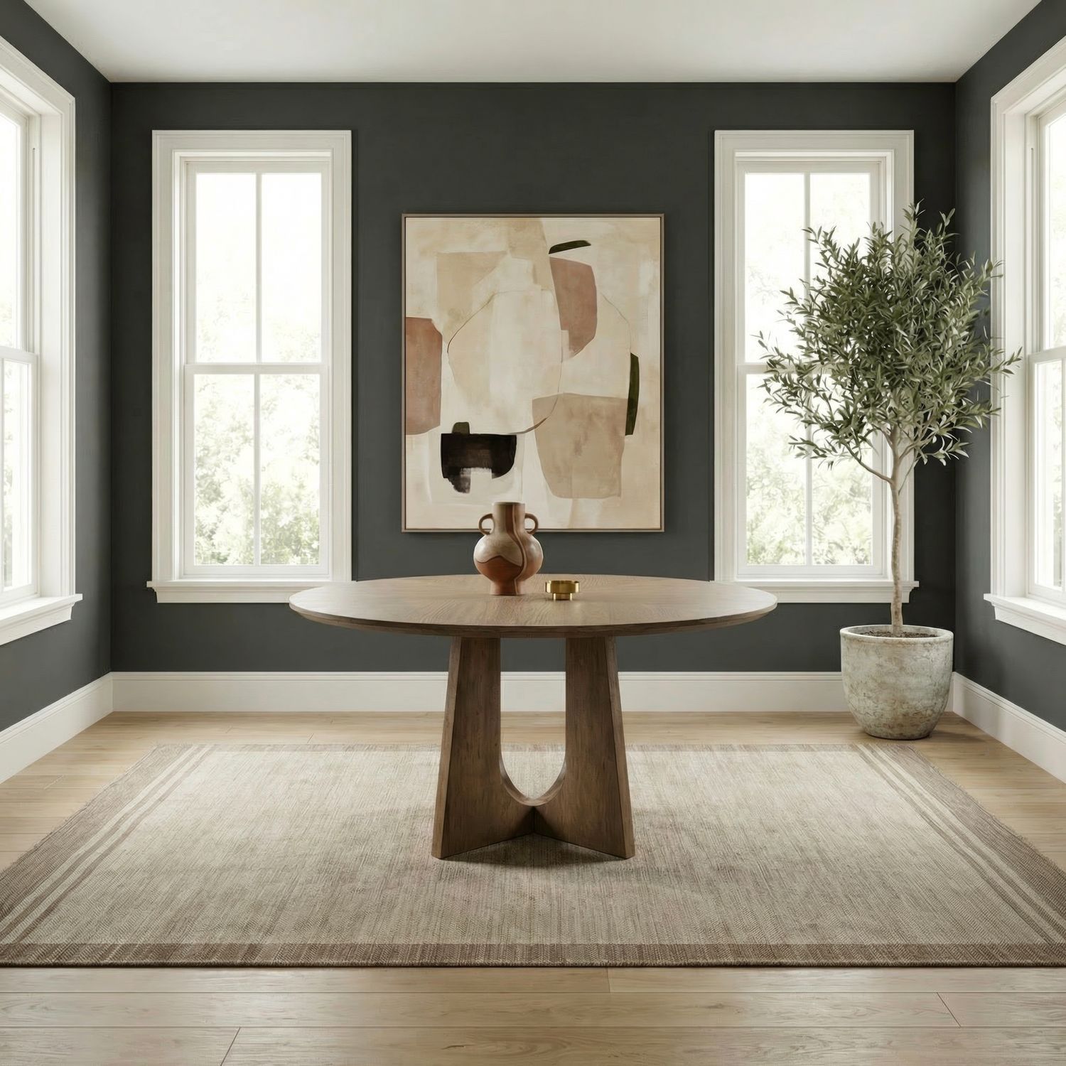 Hendrix Place - Pedestal Table - Natural