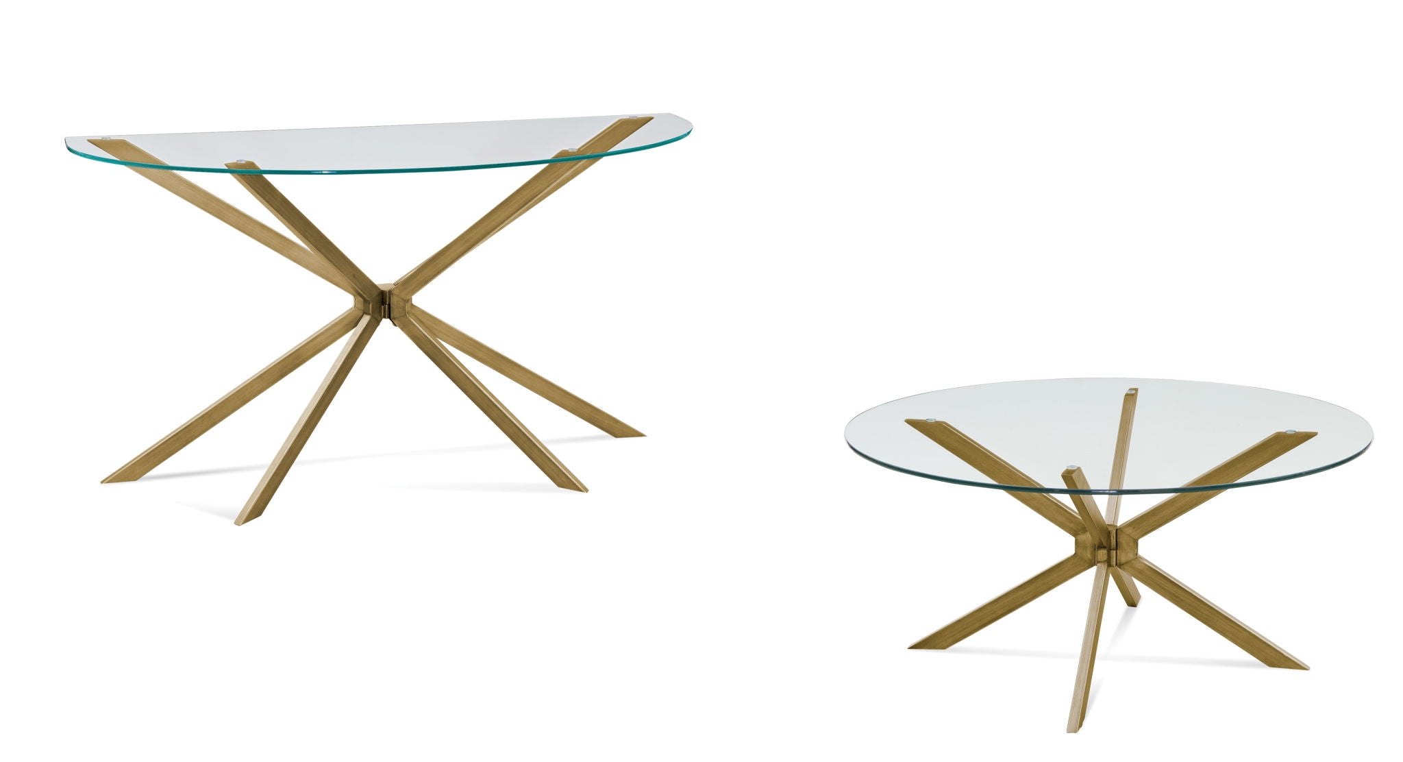Tess - Console Table - Gold