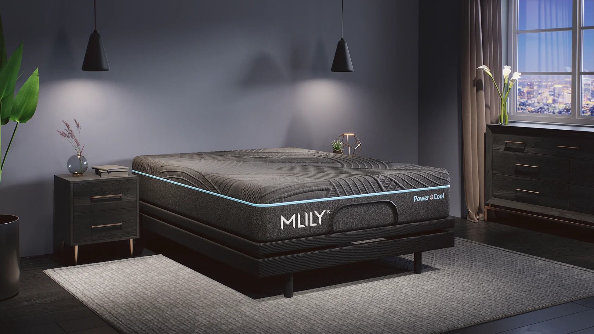 MLILY PowerCool - 1.0 Firm Hybrid Mattress