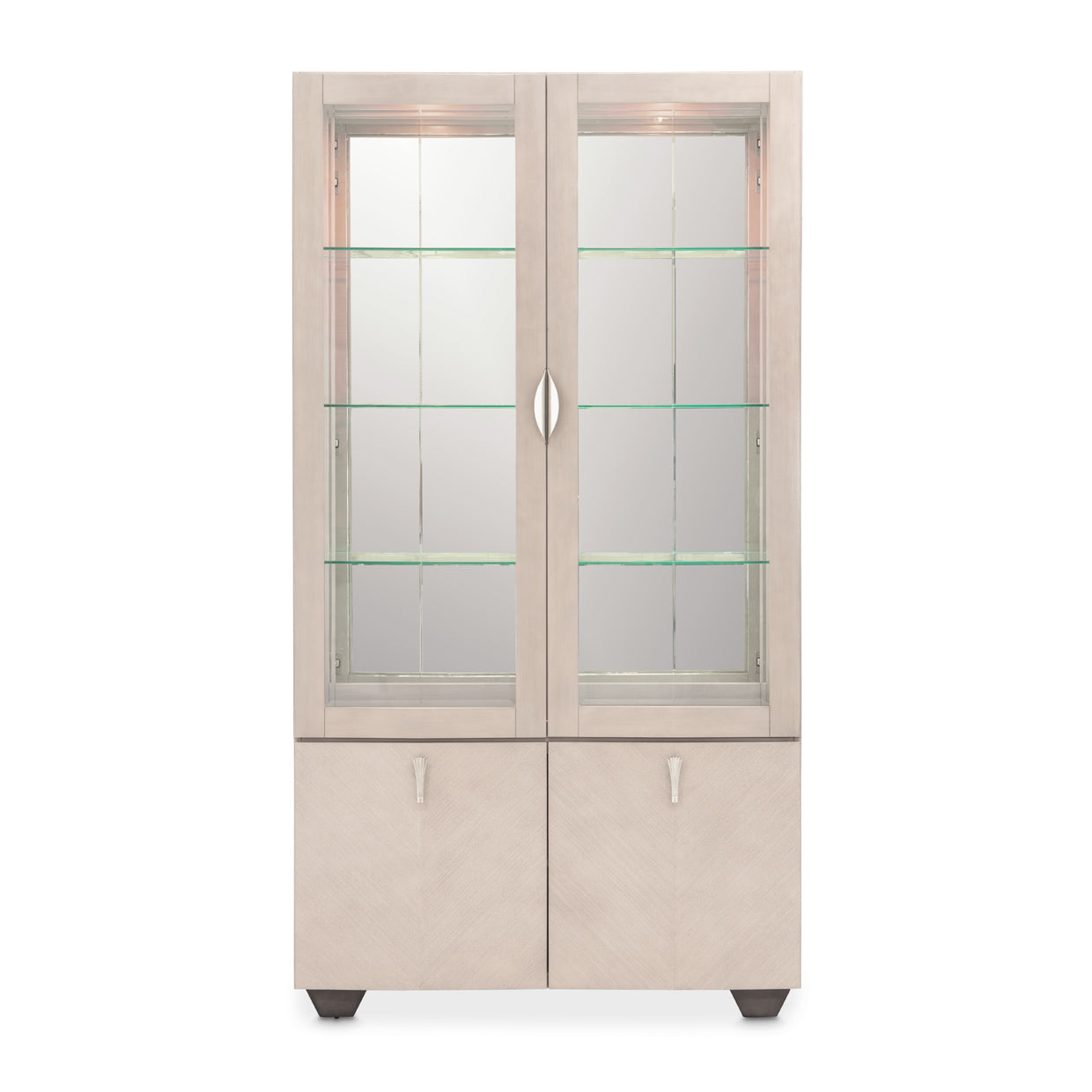 Fantosini Display Cabinet - Silver Mist