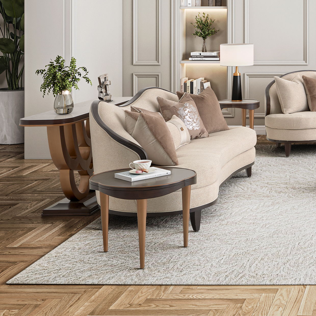 Camellia Field - Living Room Table