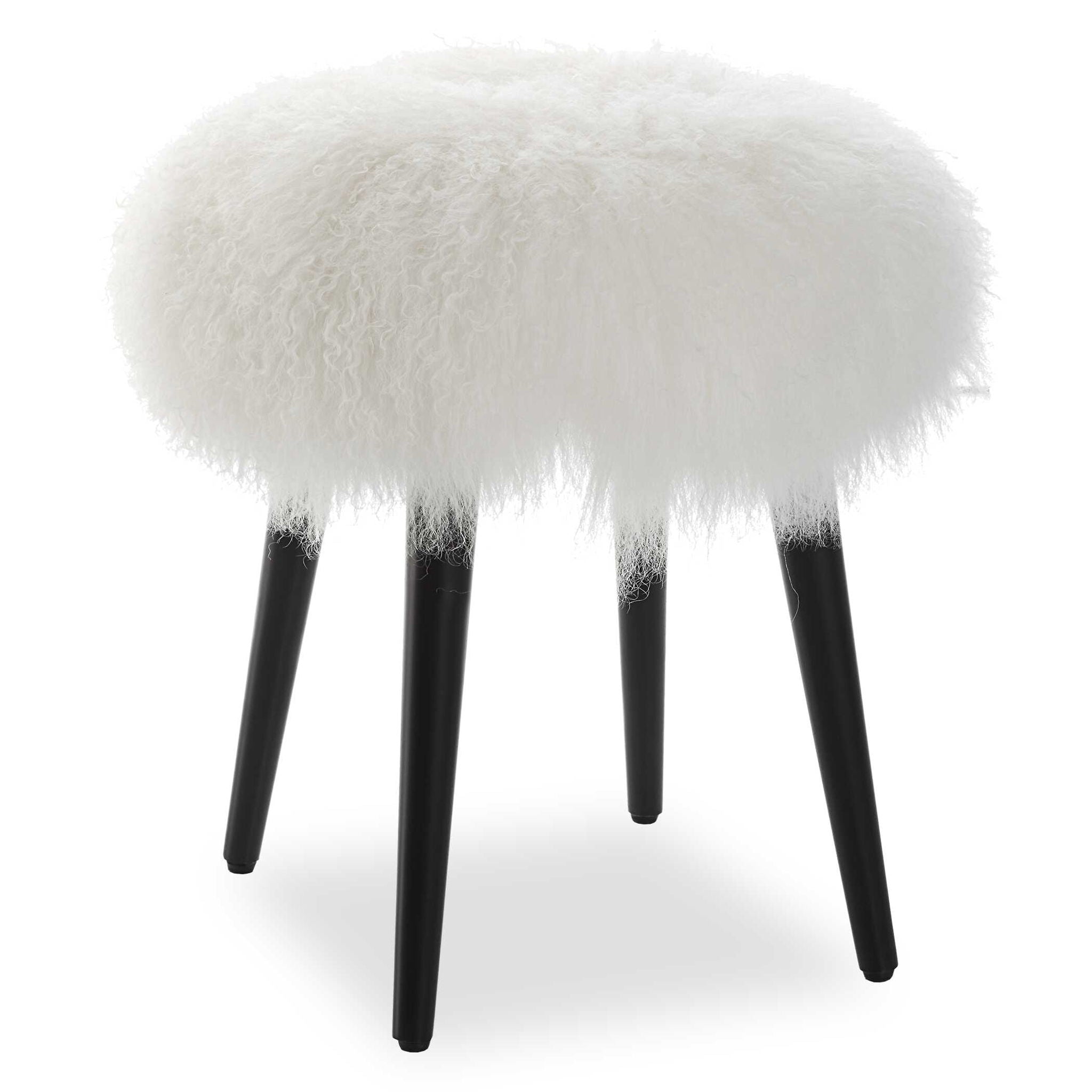 Wooly - Sheepskin Accent Stool