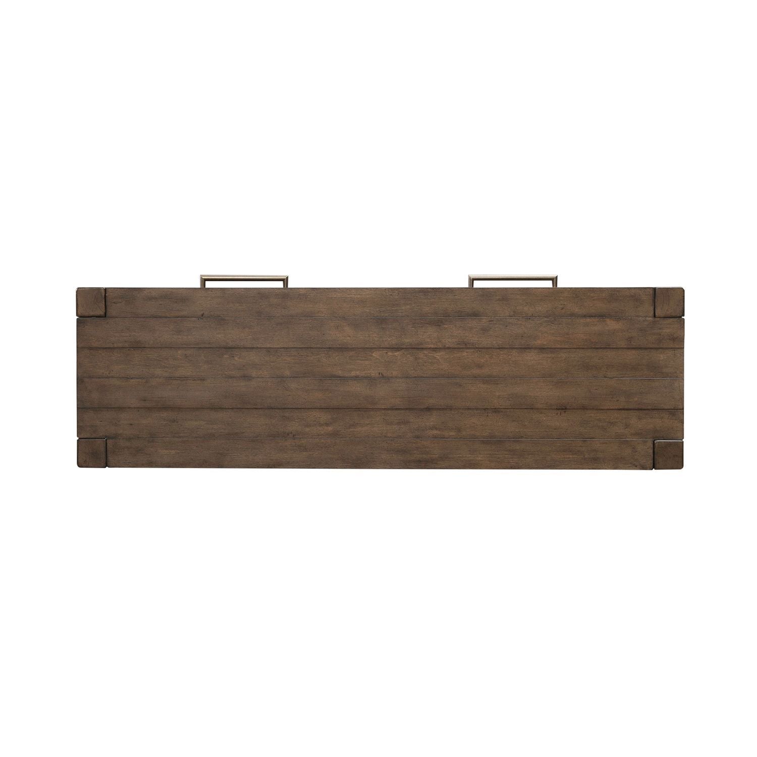 Broadmore - Console Table - Cobblestone Brown