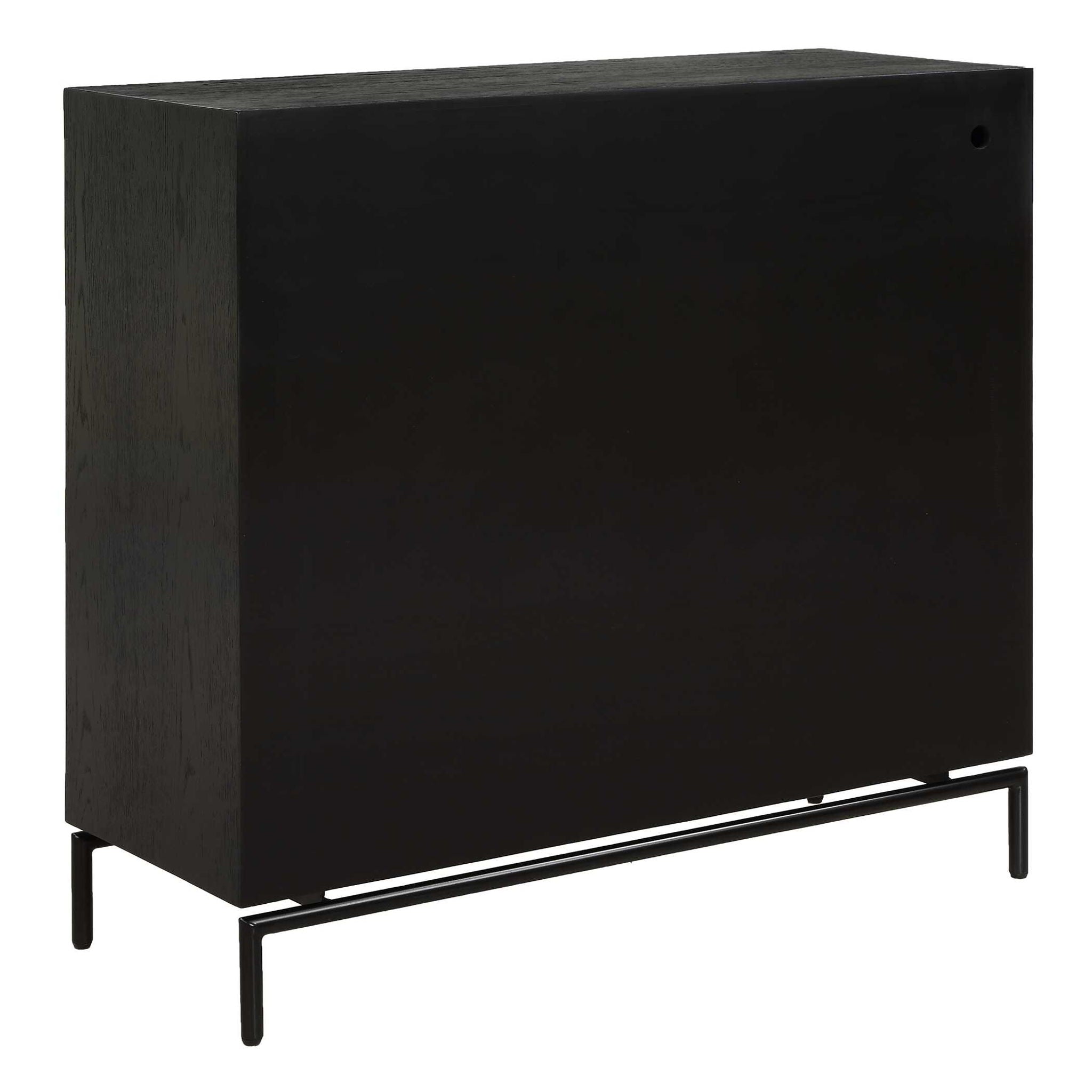 Briseis - 2 Door Cabinet - Black