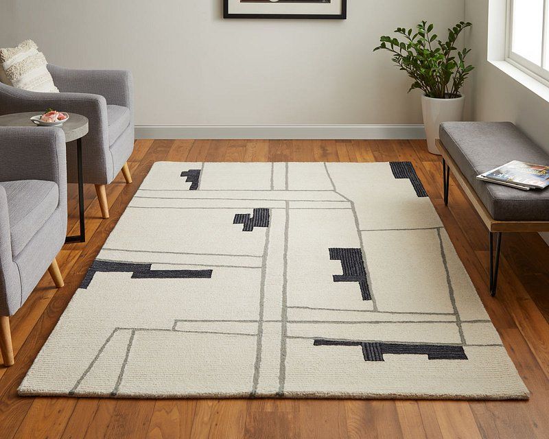 MAGUIRE Collection - 8902F Ivory/Black