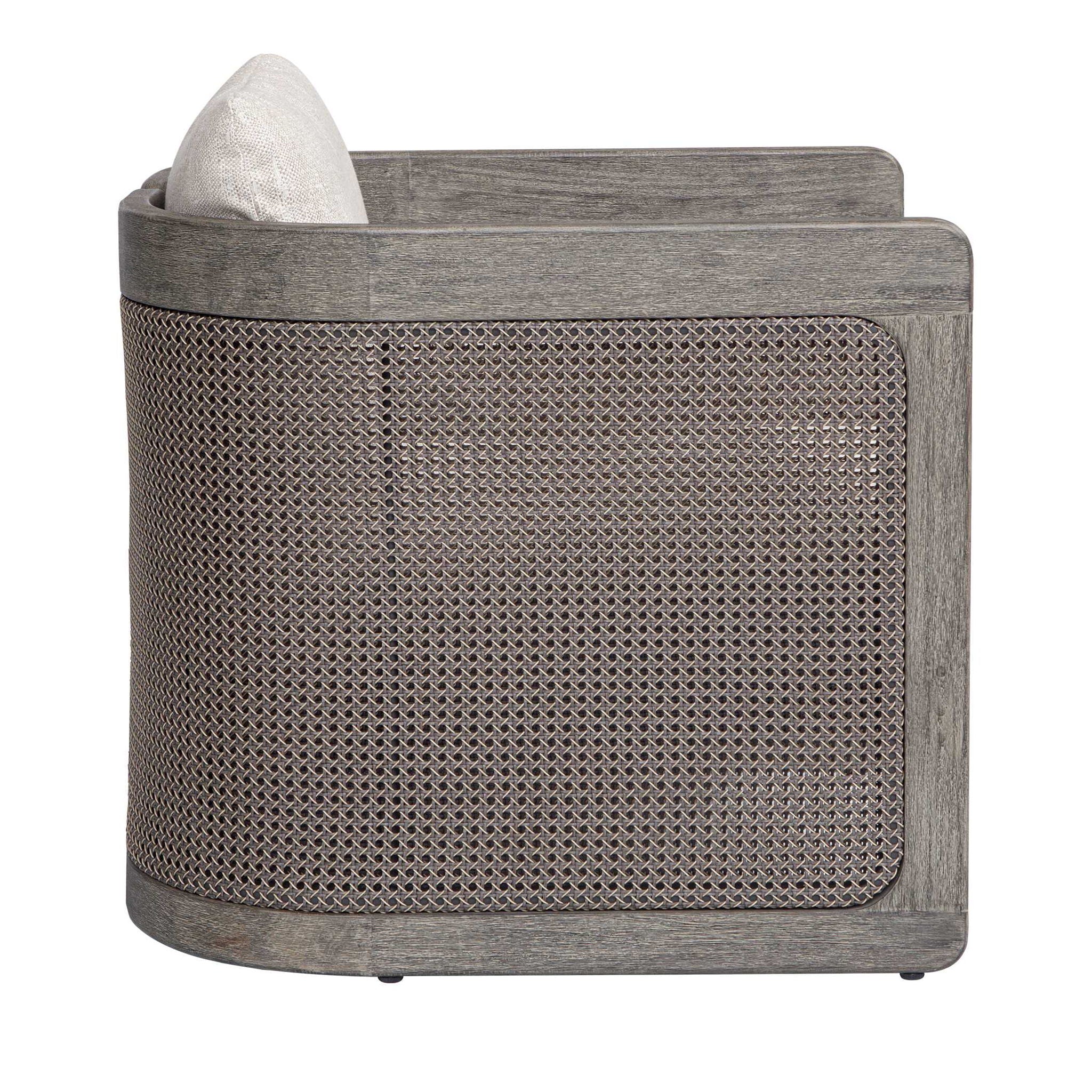 Dartmoor - Outdoor Barrel Chair - Weathered Gray