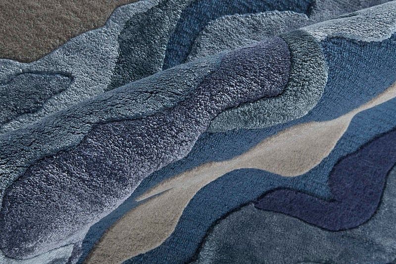 SERRANO Collection - 8856F Gray/Blue