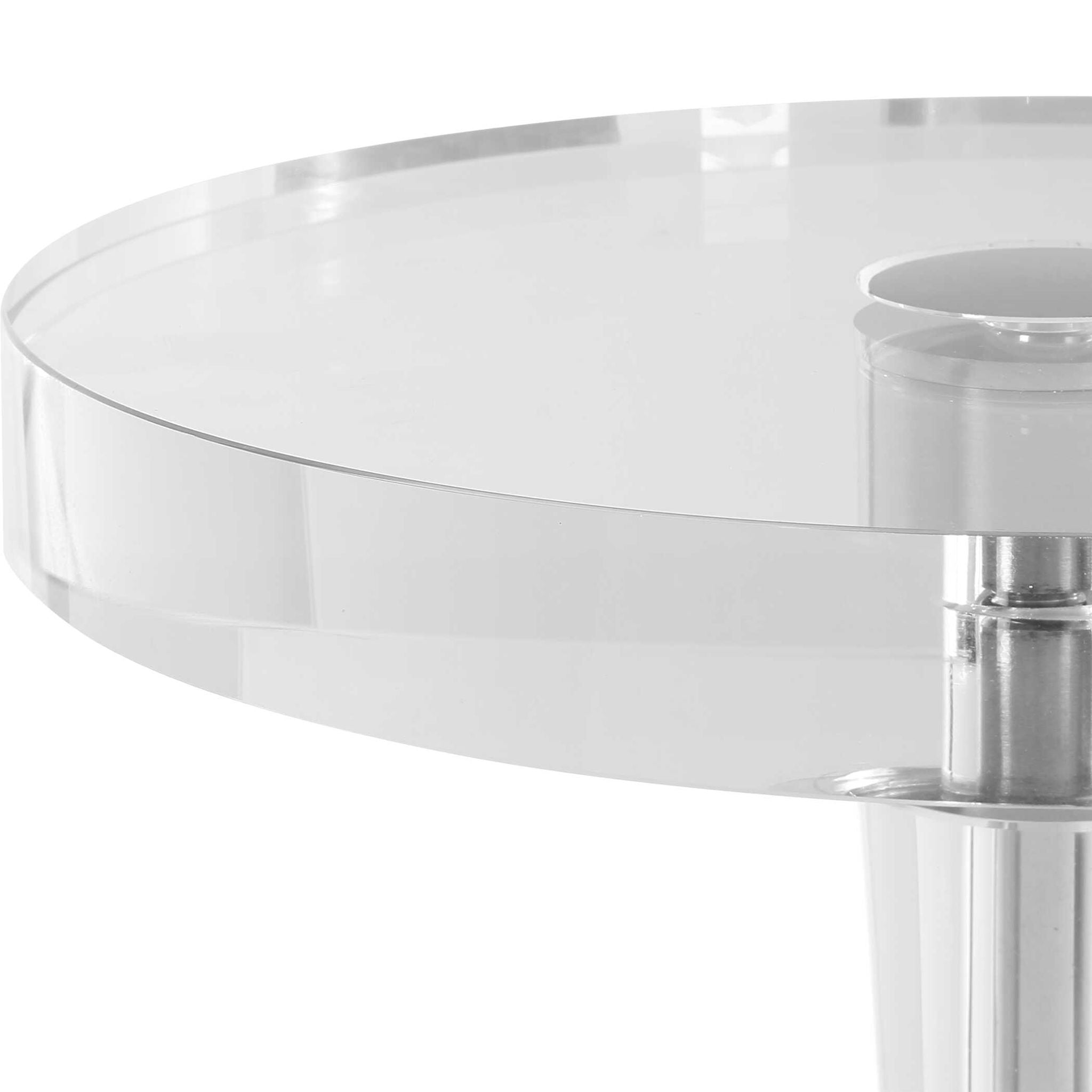 Pria - Crystal Drink Table
