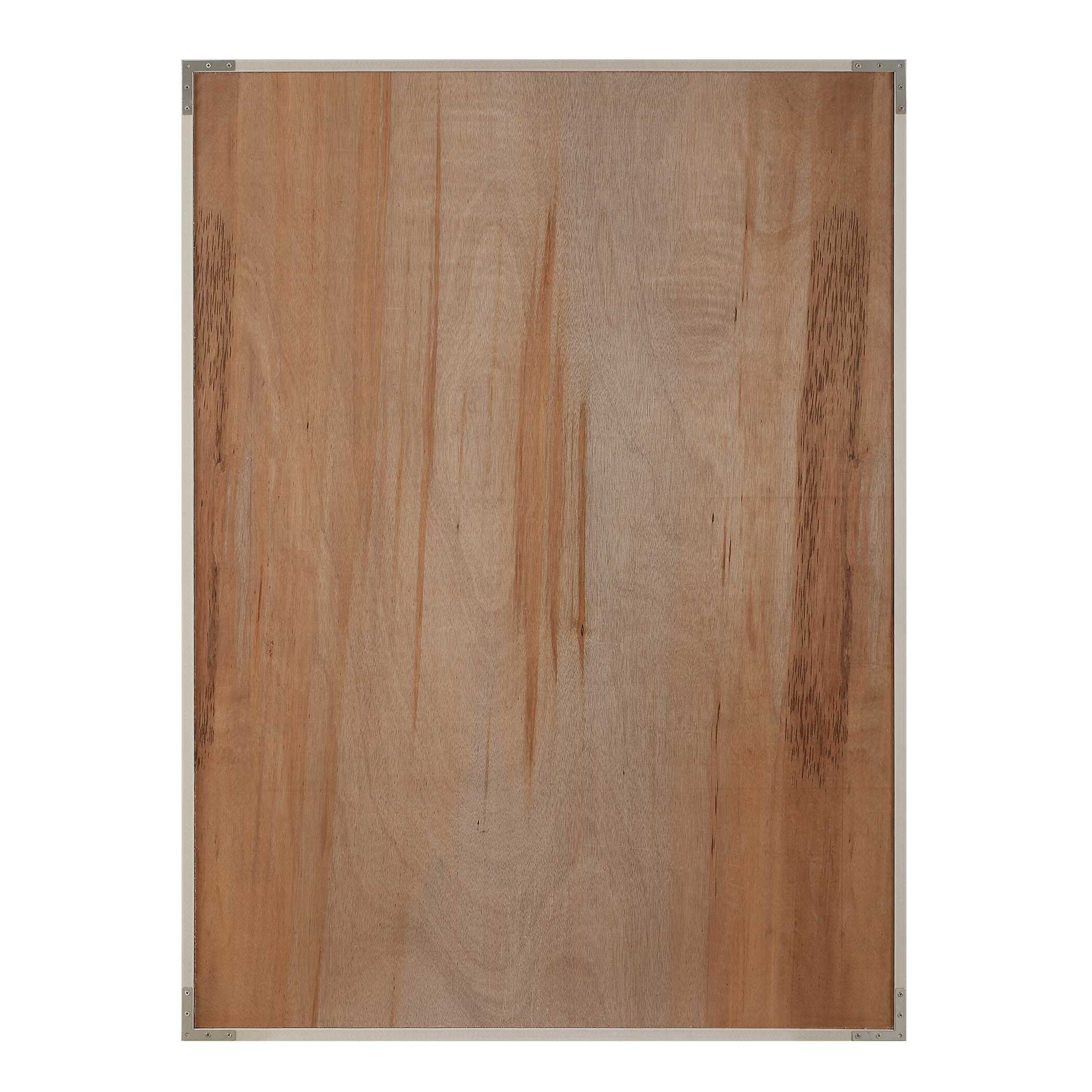Hide & Seek - Abstract Art - Black / Brown / Gray / Orange / White / Woodtone