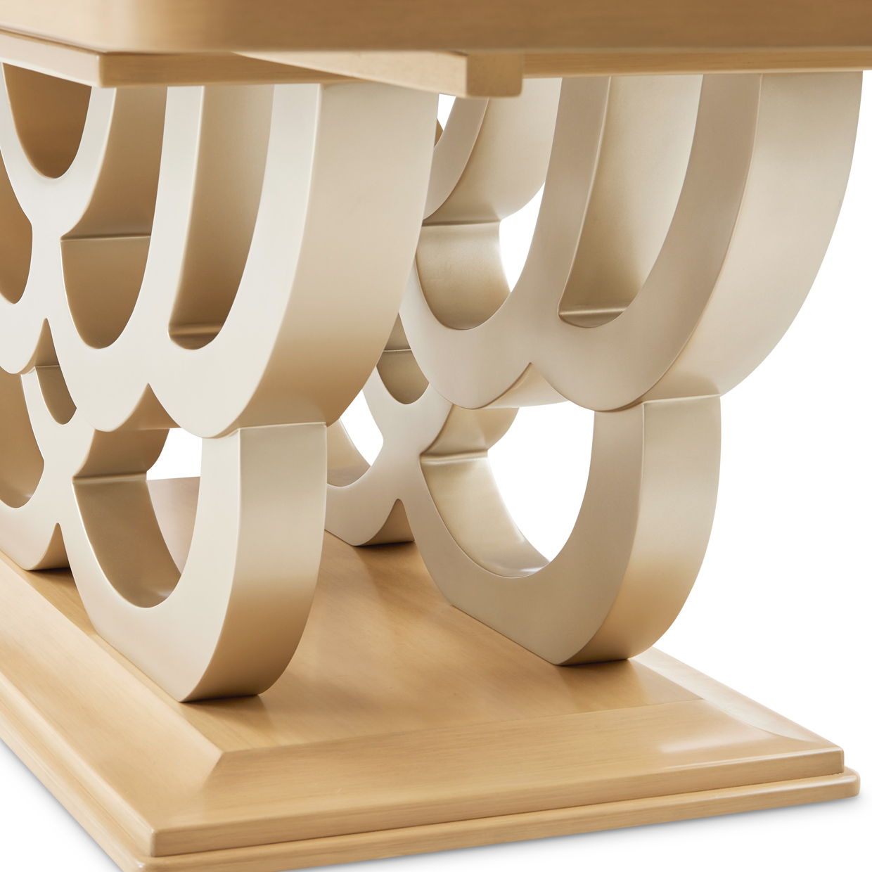 Camellia Field - Rectangular Pedestal Dining Table