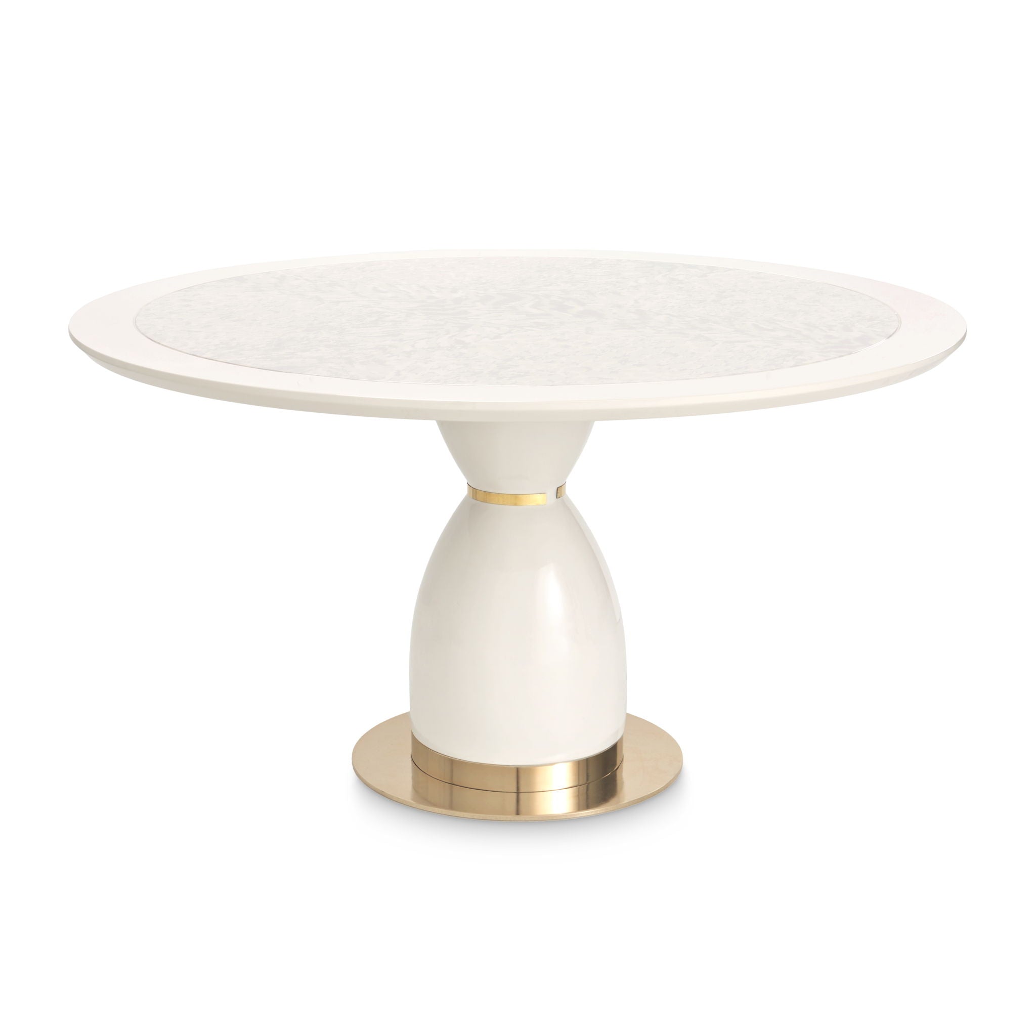 Lisbon - Round Dining Table - Silken Cream