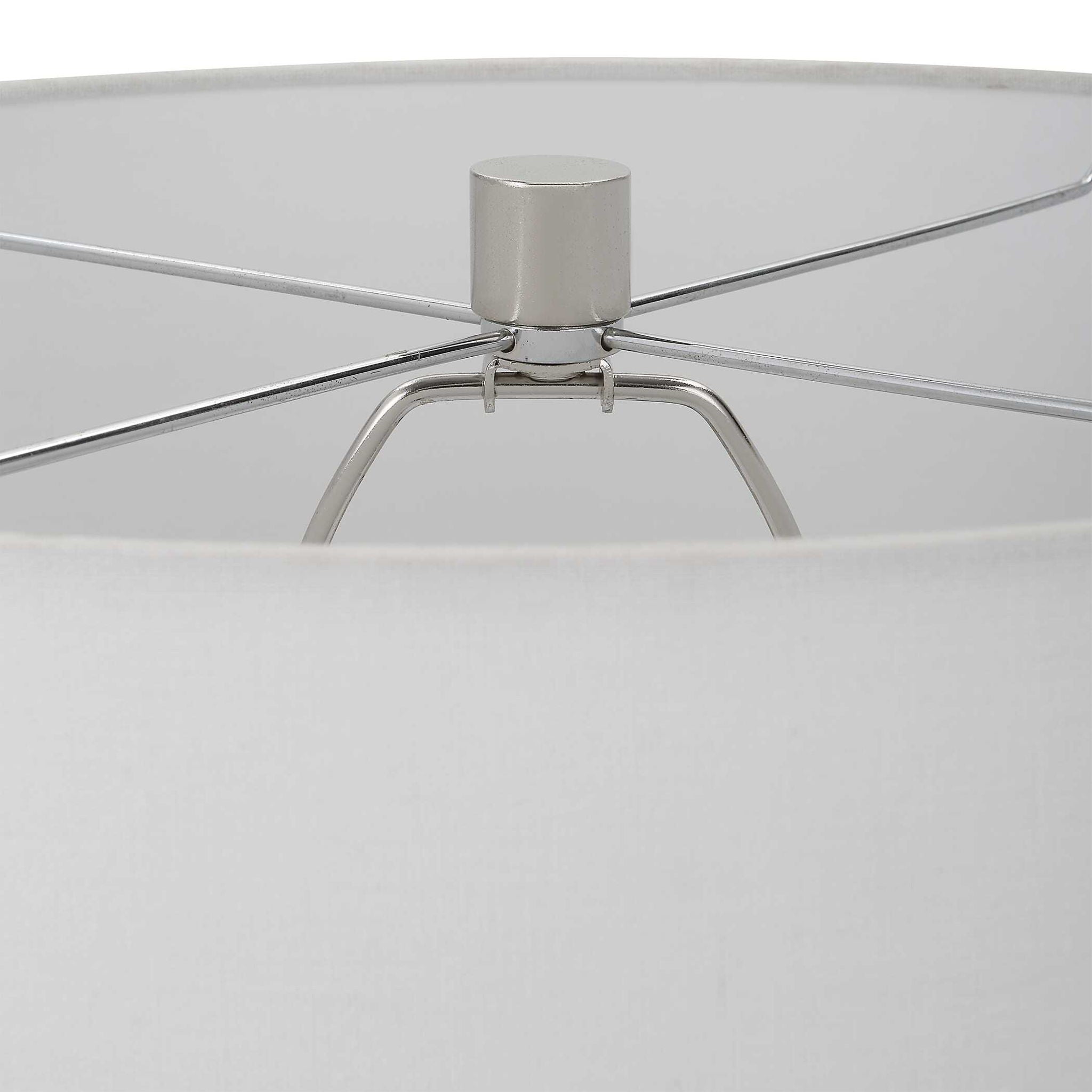 Albany - Farmhouse Table Lamp - White