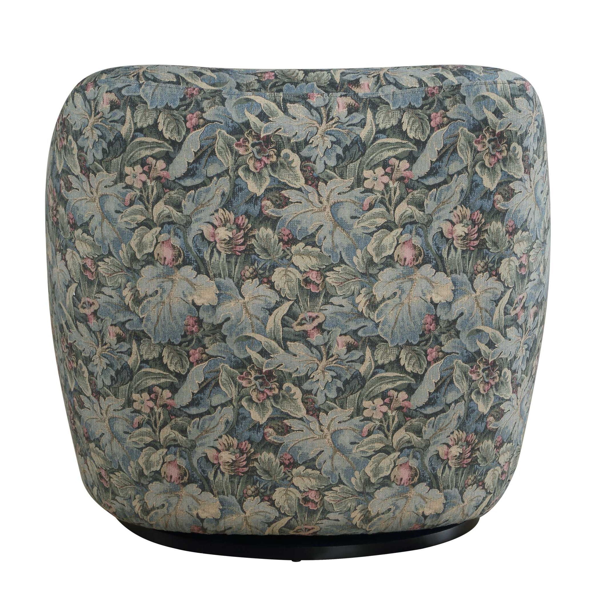 Ansel - Tapestry Swivel Chair - Green
