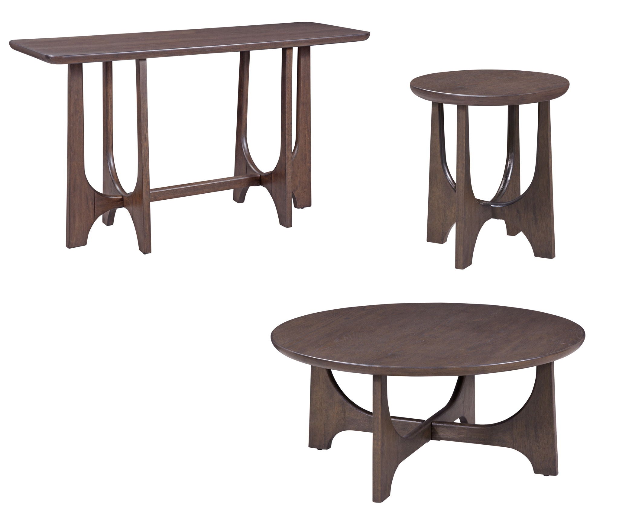 Dunnigan - Oak Cocktail Table - Brown