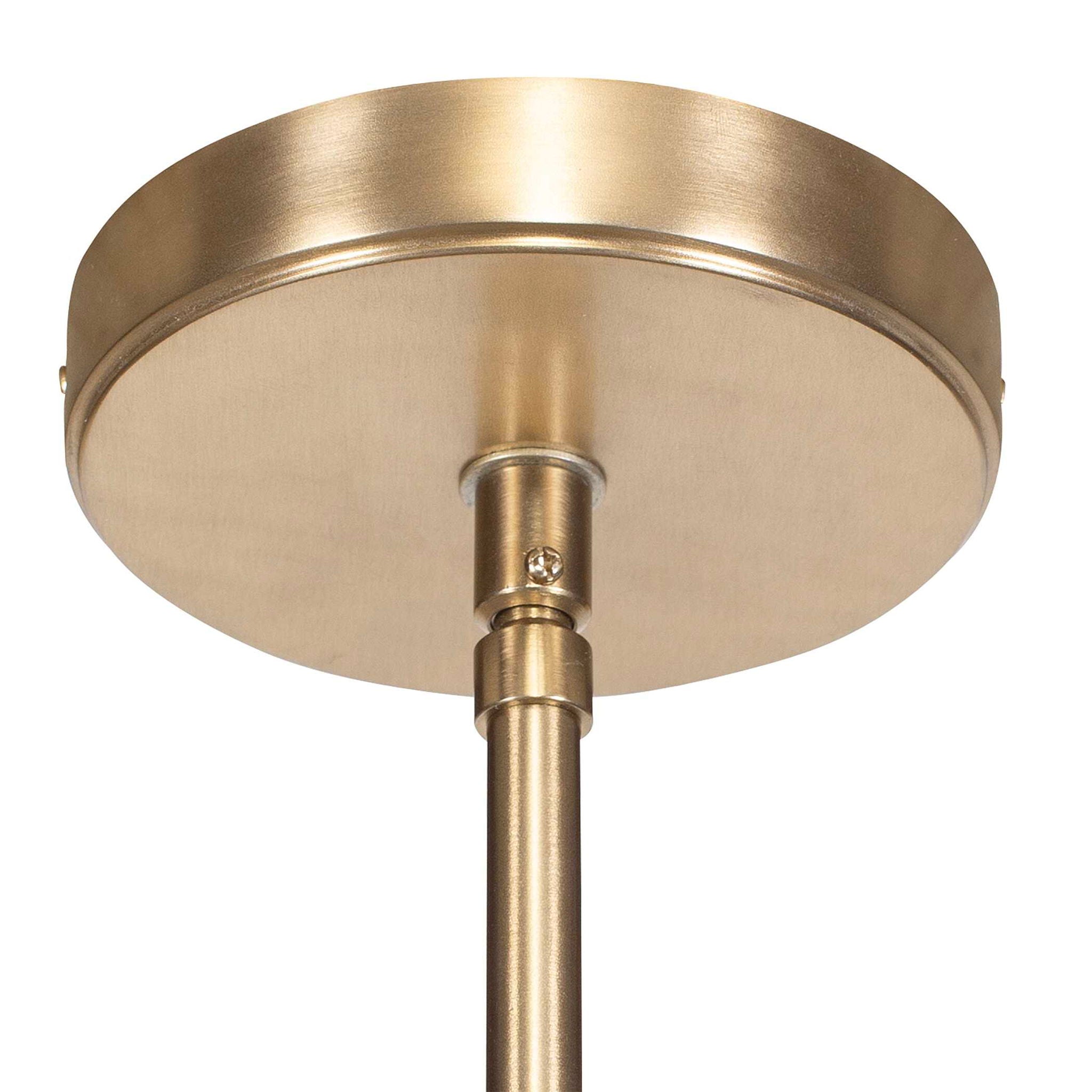 Hestia - 1 Light Natural Rope Pendant - Light Brown
