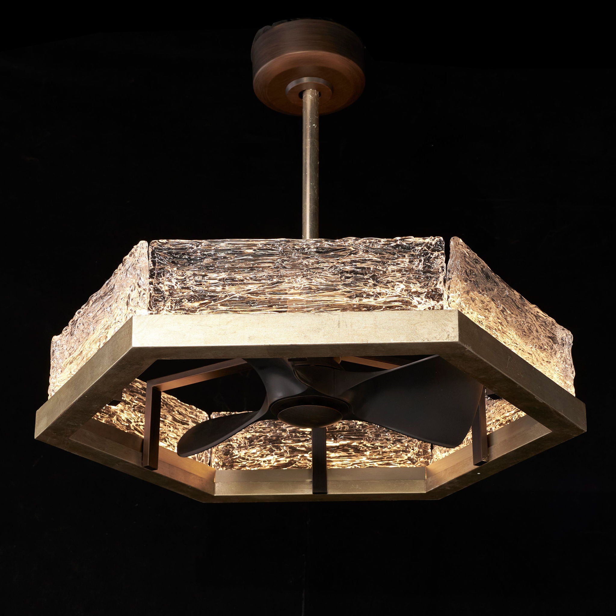 Lucian Chandelier with Fan