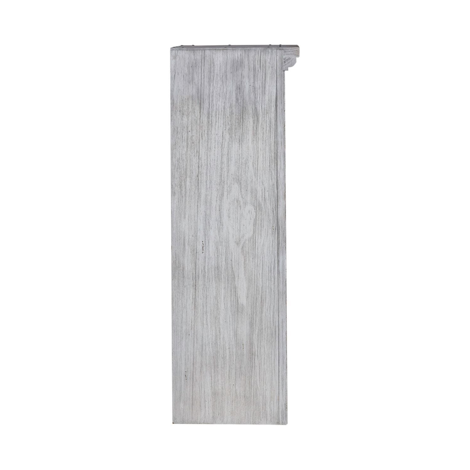 River Place - Right Pier Top - Riverstone White & Tobacco