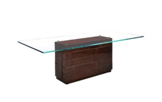 Kingsley Glass Top Dining Table