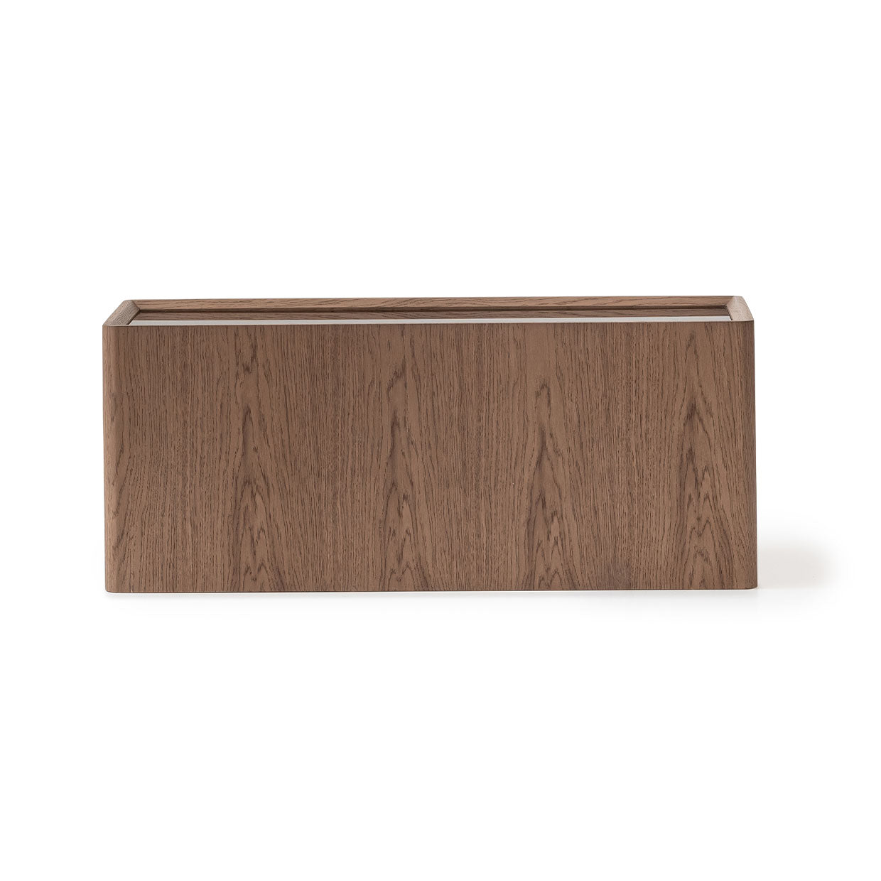 Michael Amini Bristol Point Sectional Table Saddle Brown