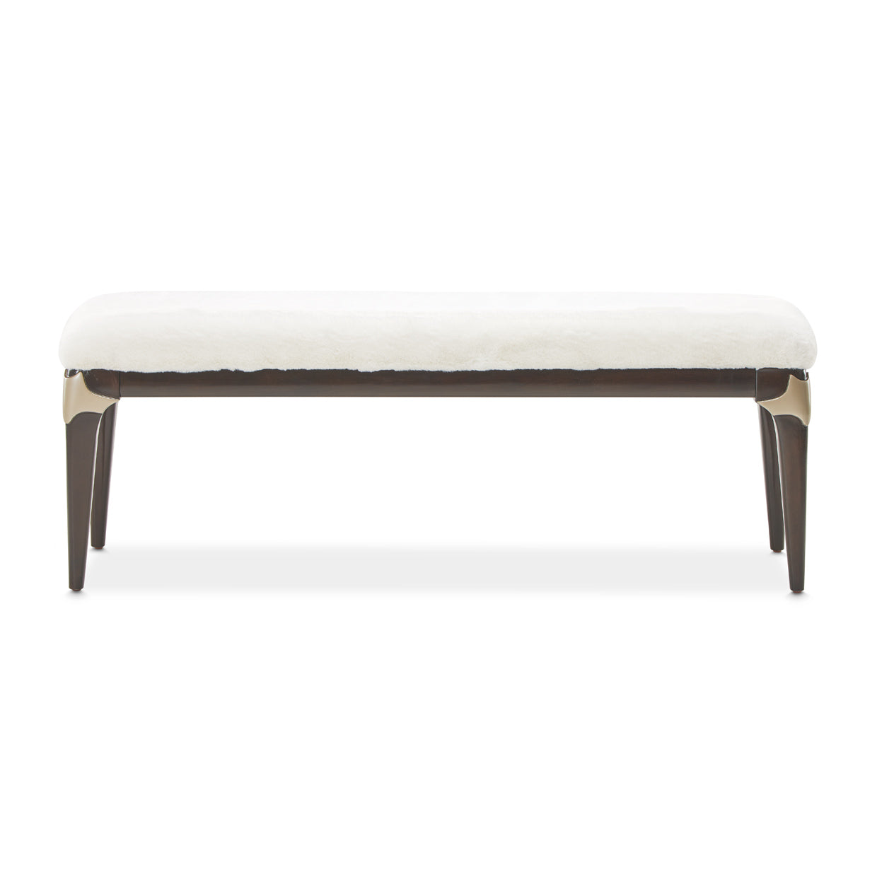 Paris Chic Accent Bench - Espresso