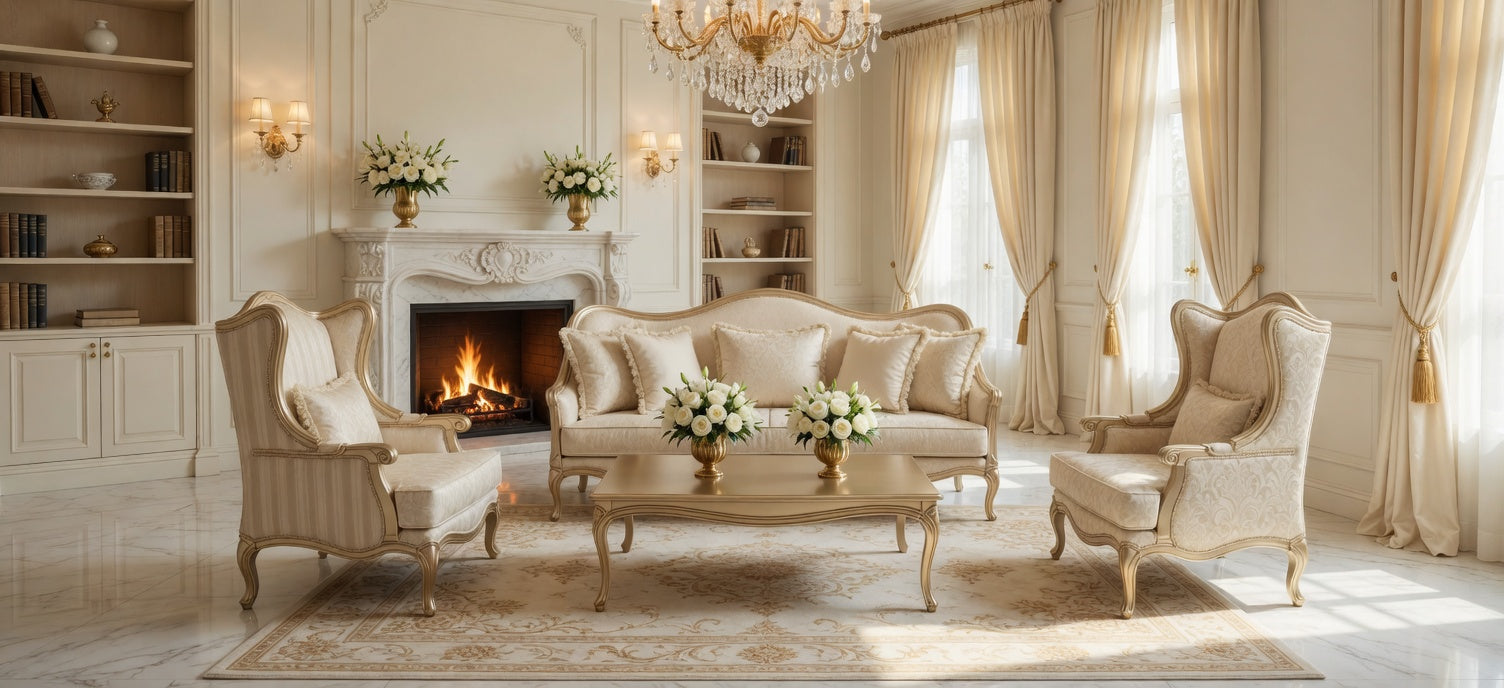 Classical Shayan Formal Living Room Set