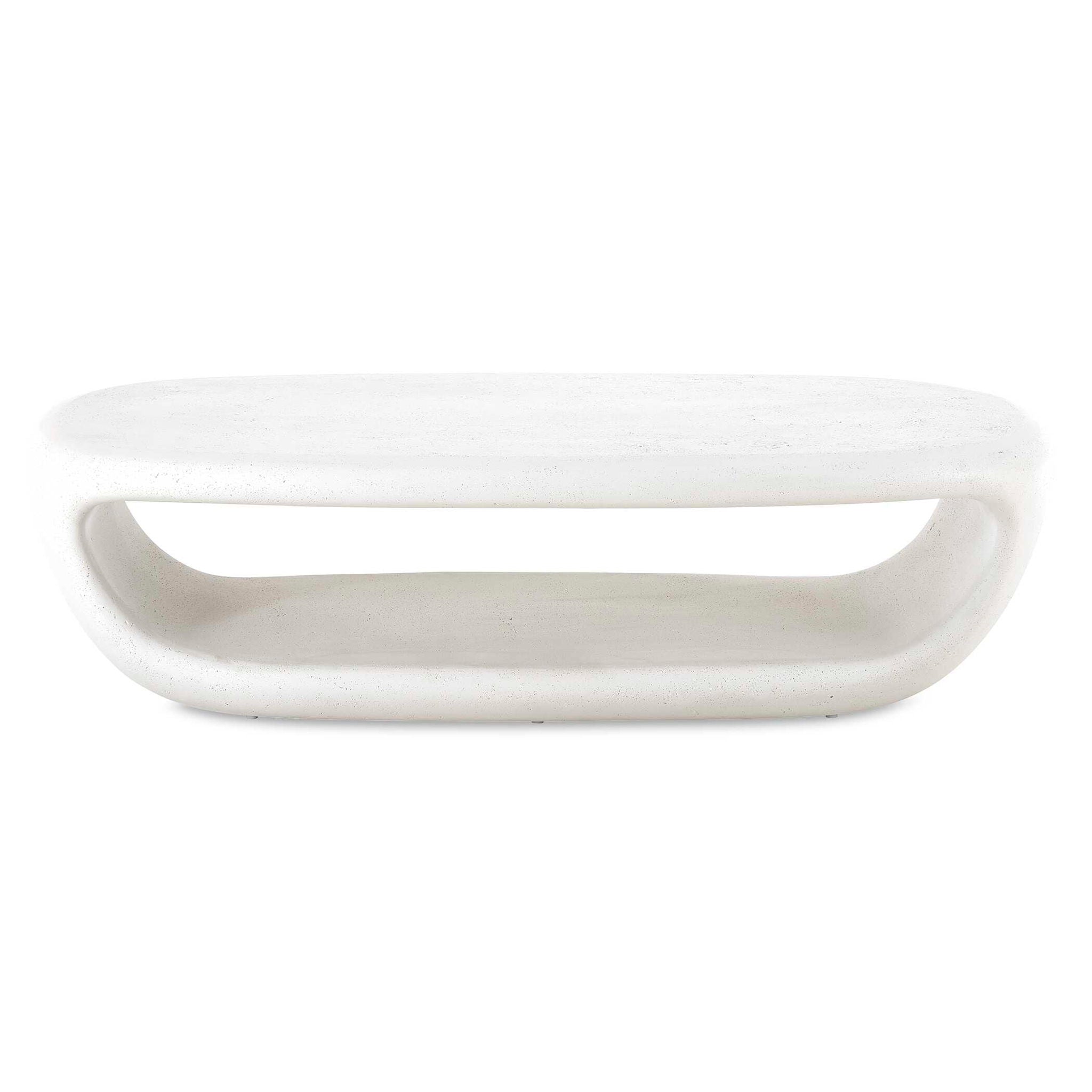 Leyton - Outdoor Coffee Table - White