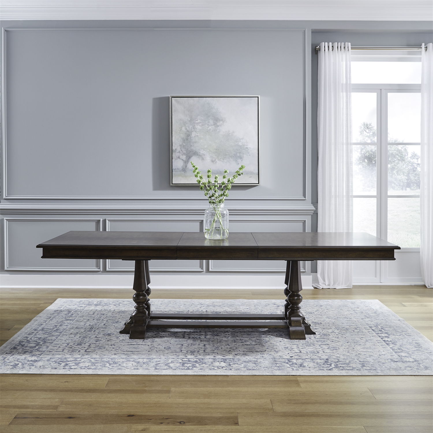 Arden Road - Trestle Table - Satin Cherry