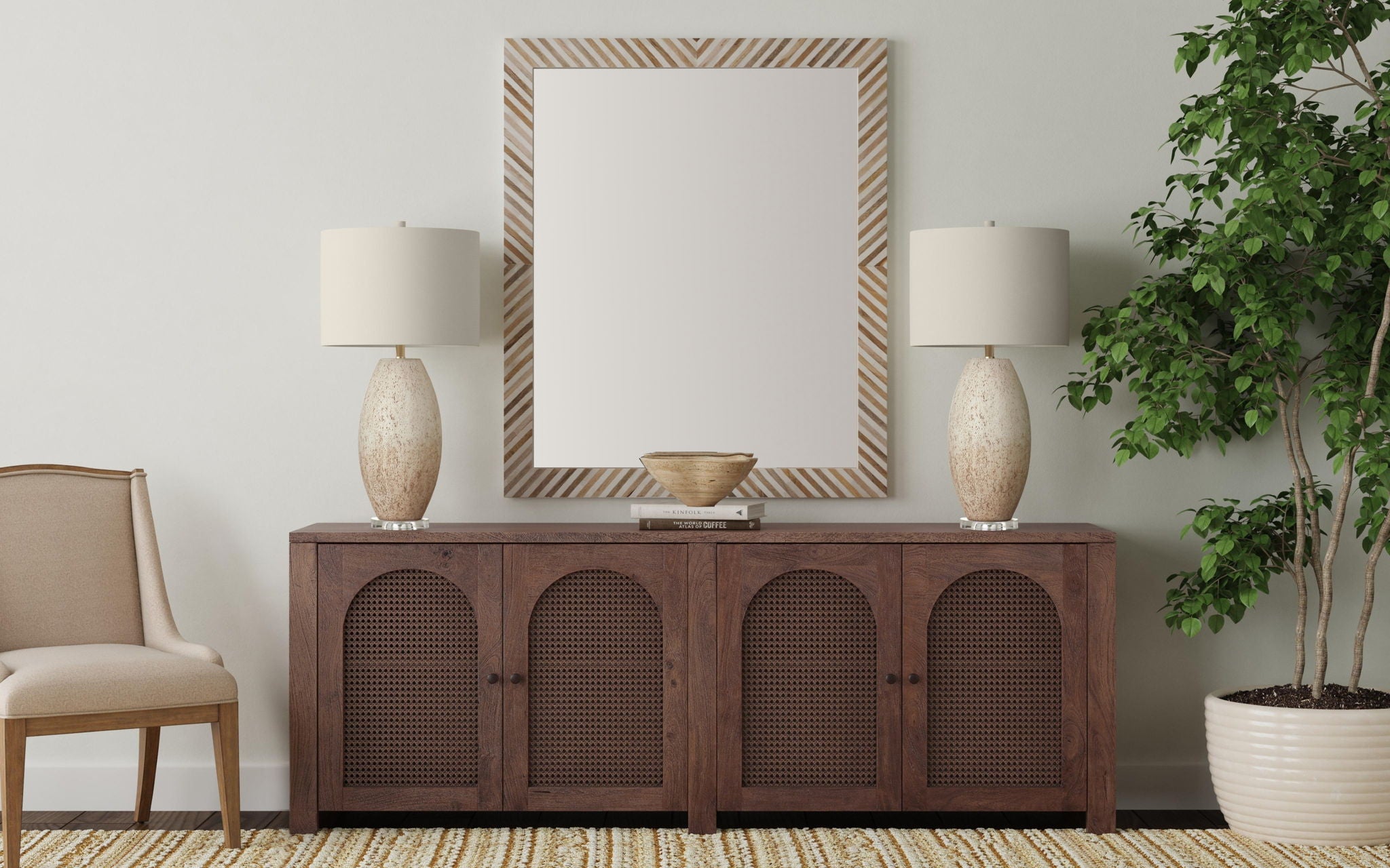 Walsh - Server - Dark Brown
