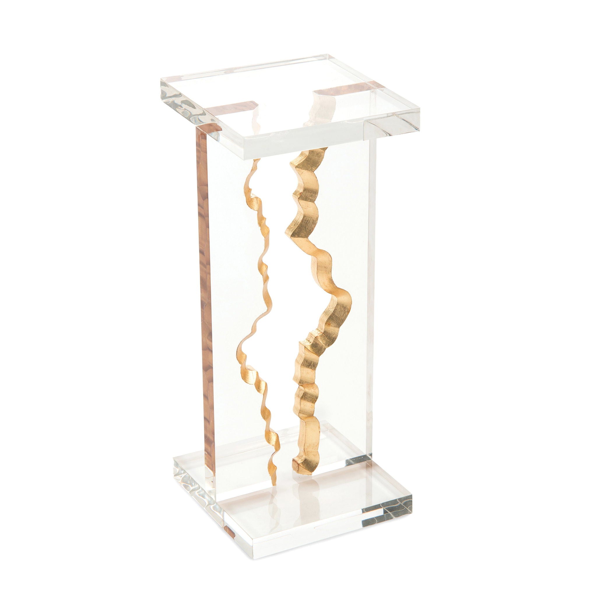 Gold Landscape Martini Table