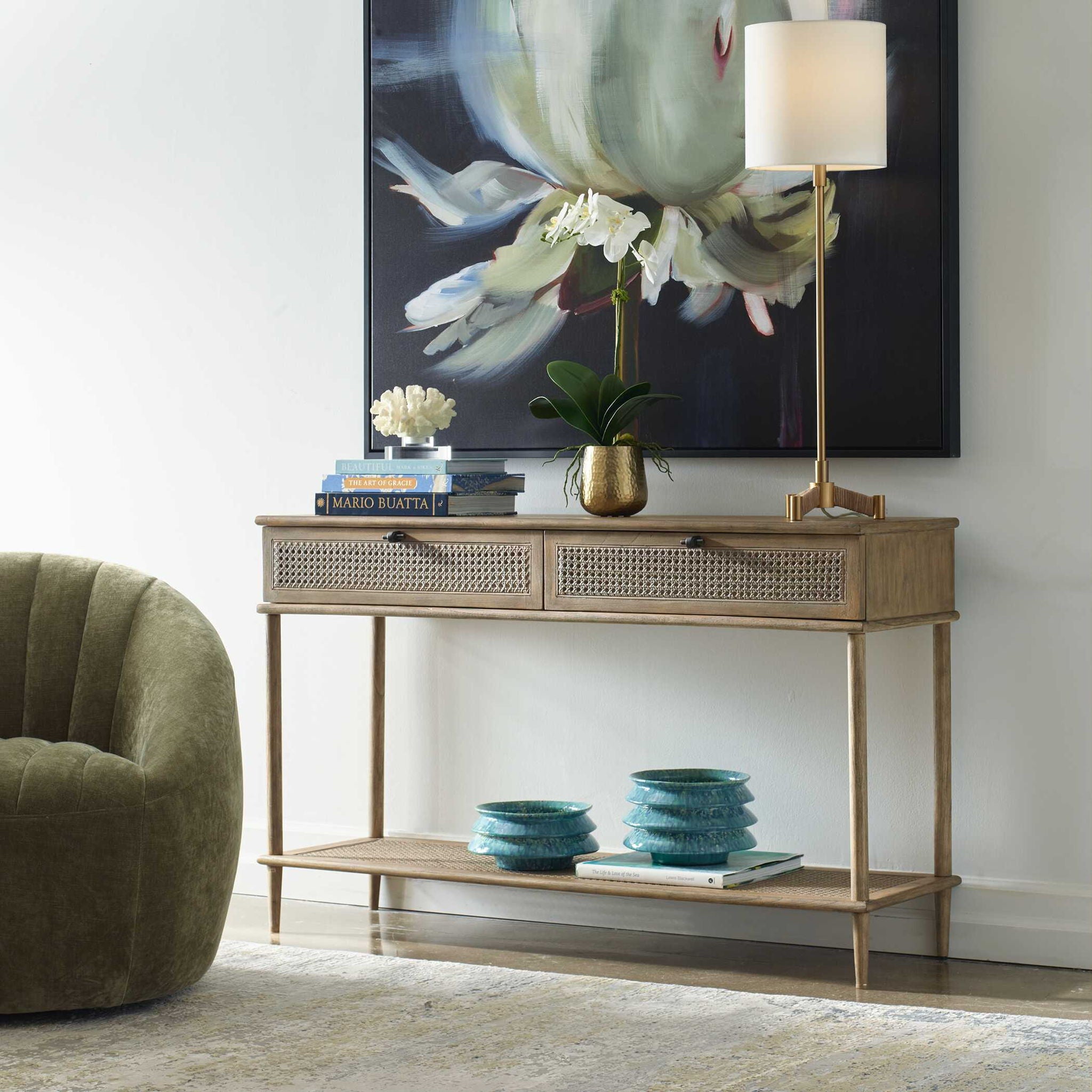 Coast - Mid Century Console Table - Dark Brown