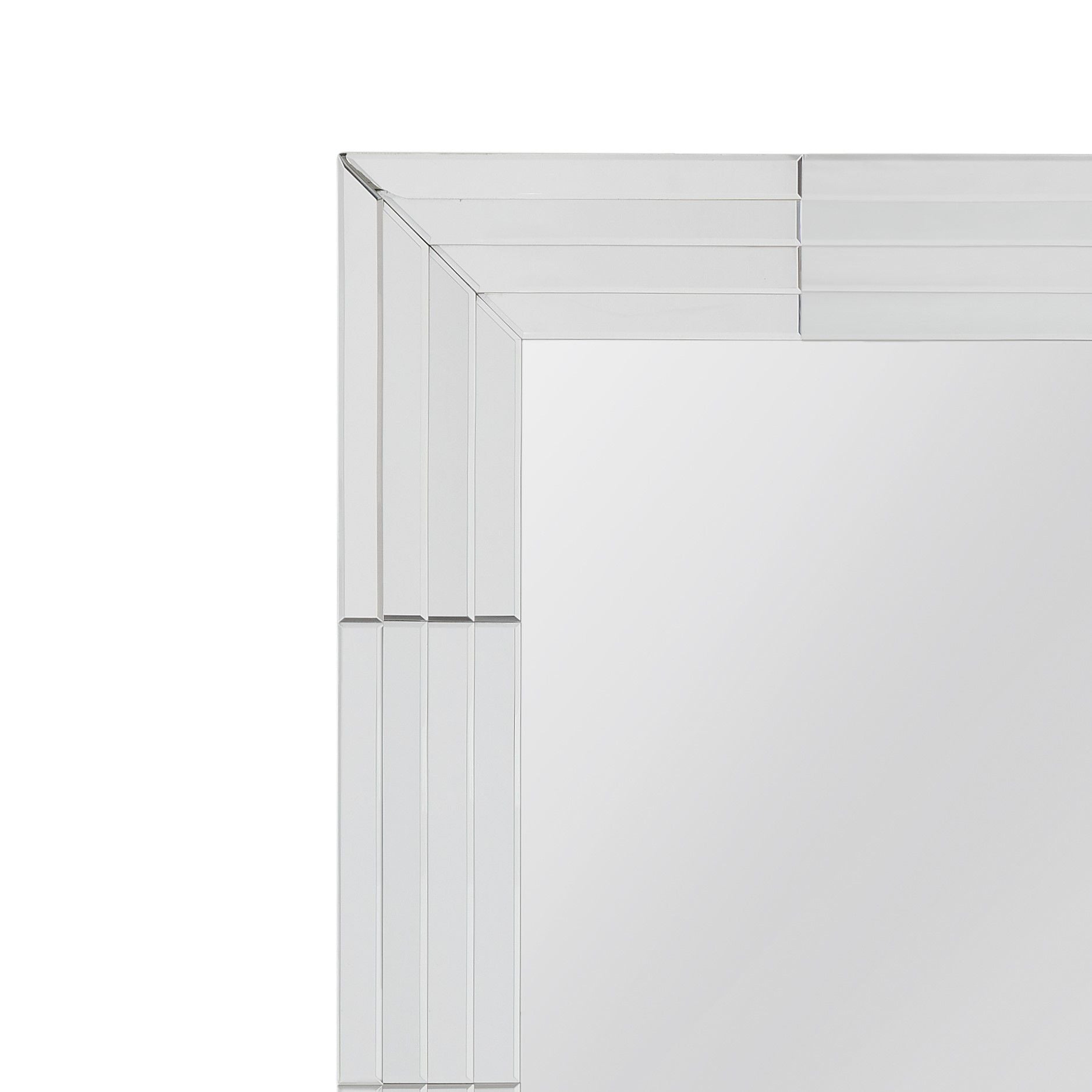 Serena - Wall Mirror - Silver Leaf