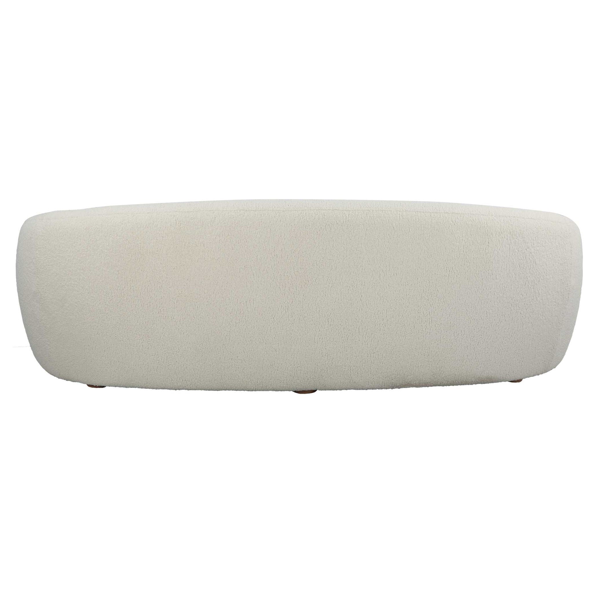 Capra - Art Deco White Sofa