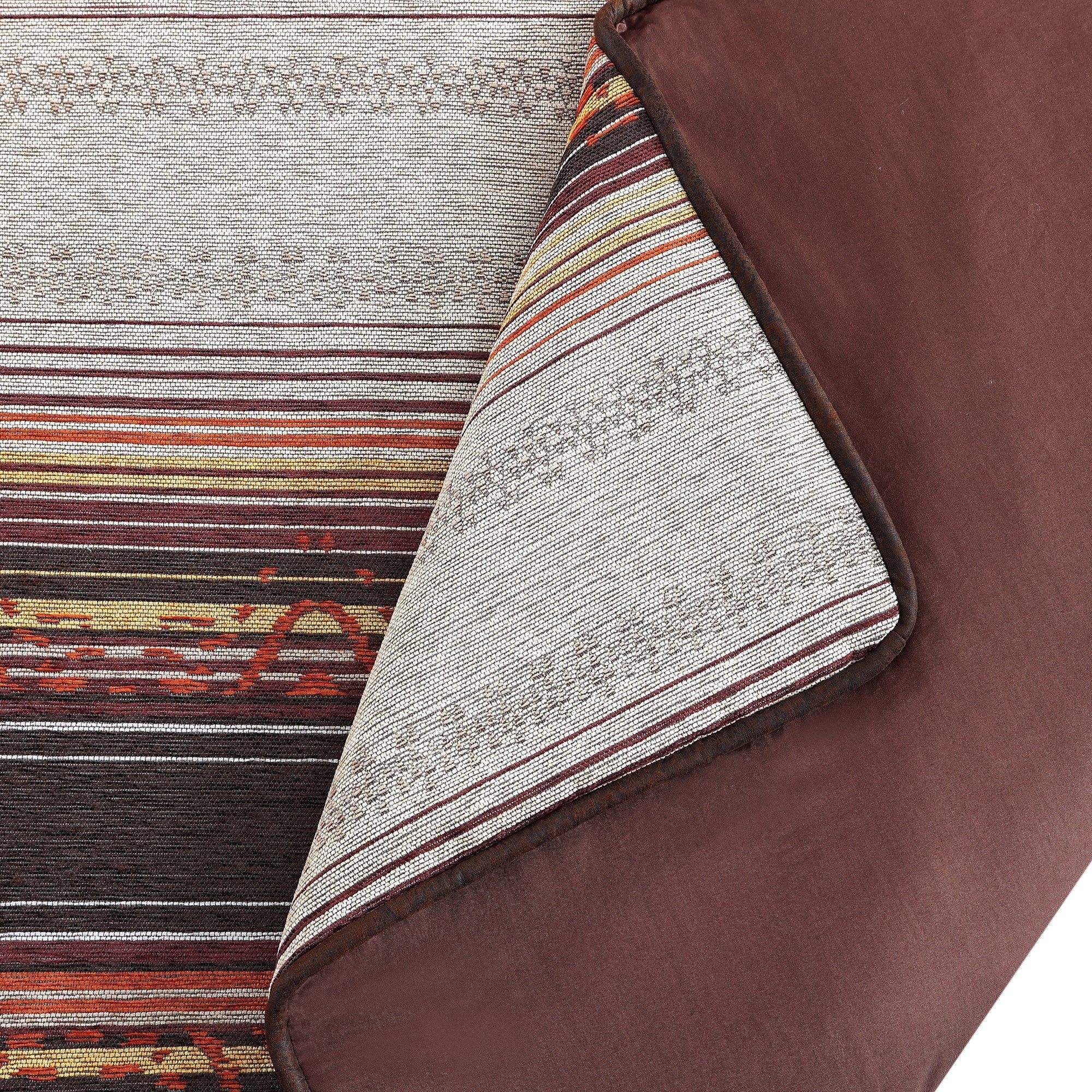 Estes - King Chenille Comforter Set (Set of 3) - Copper