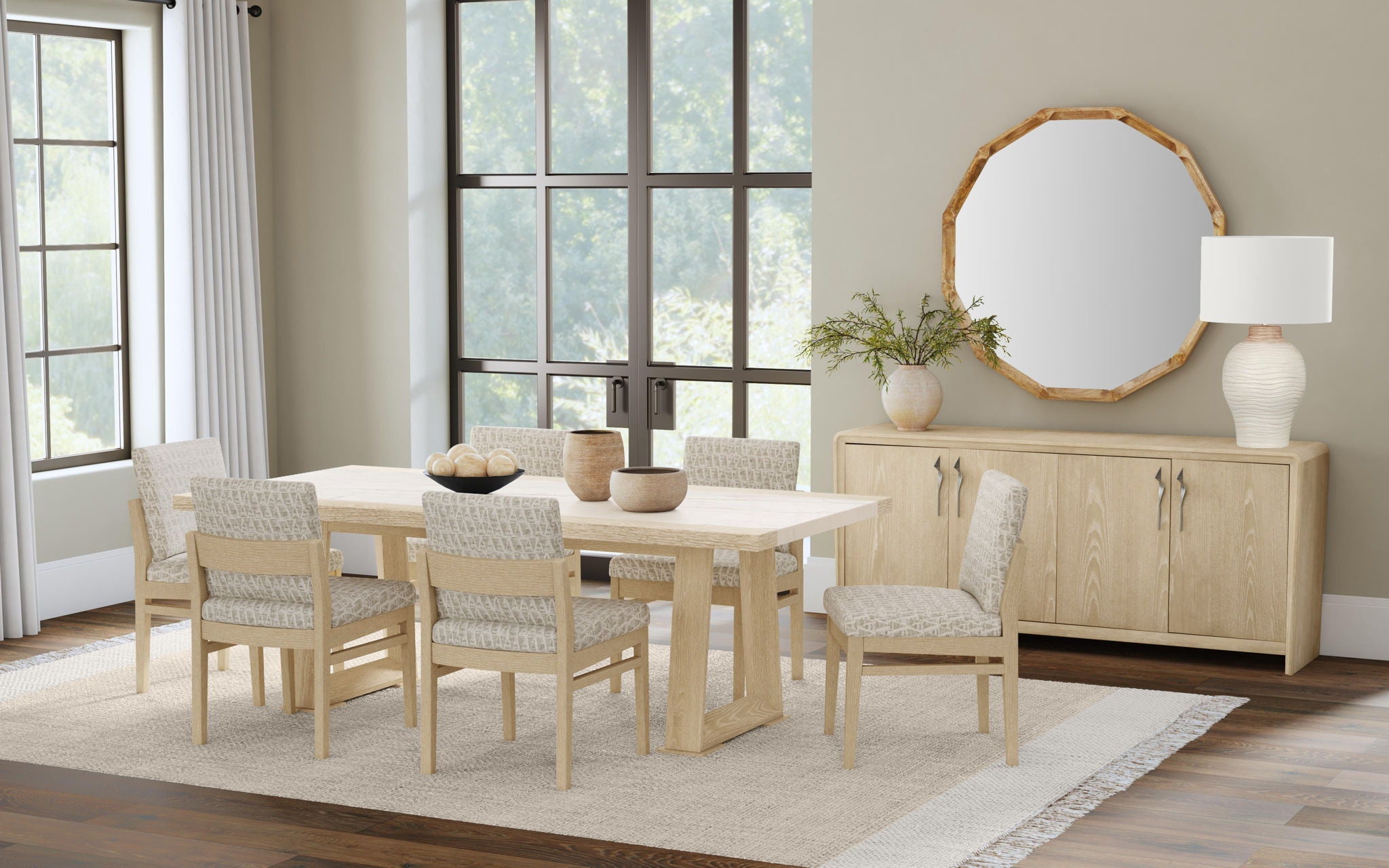 Trifecta - Dining Chair - Driftwood Cerused Oak