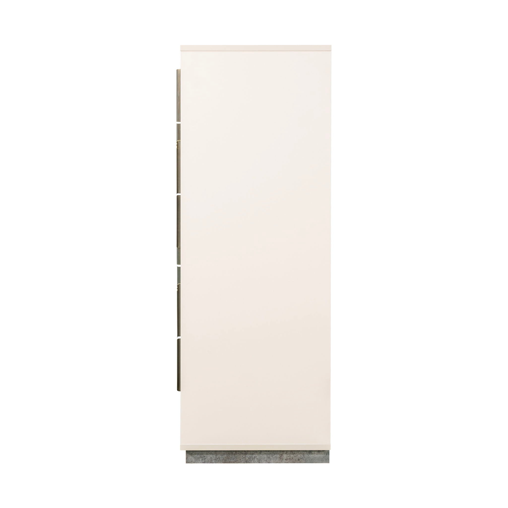 Pavira - 5-Drawer Chest - Stone