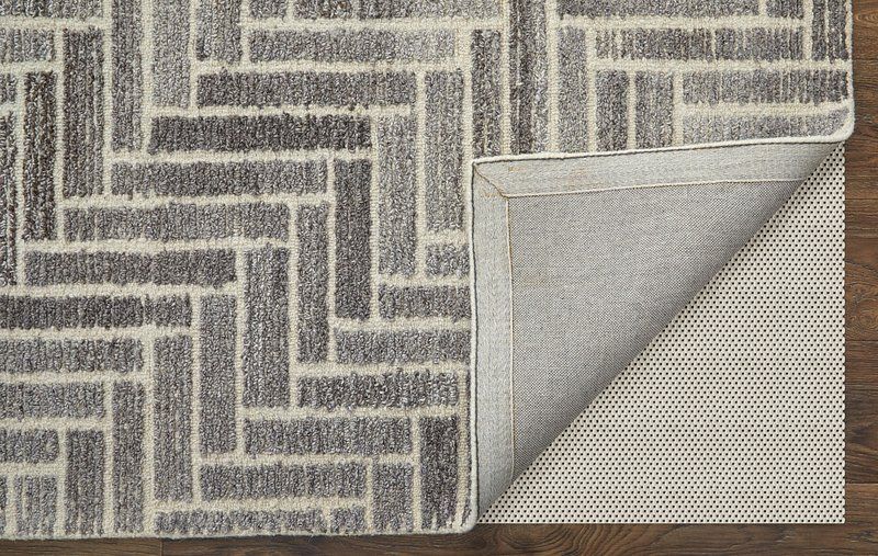 ASHER Collection - 8768F Taupe/Natural