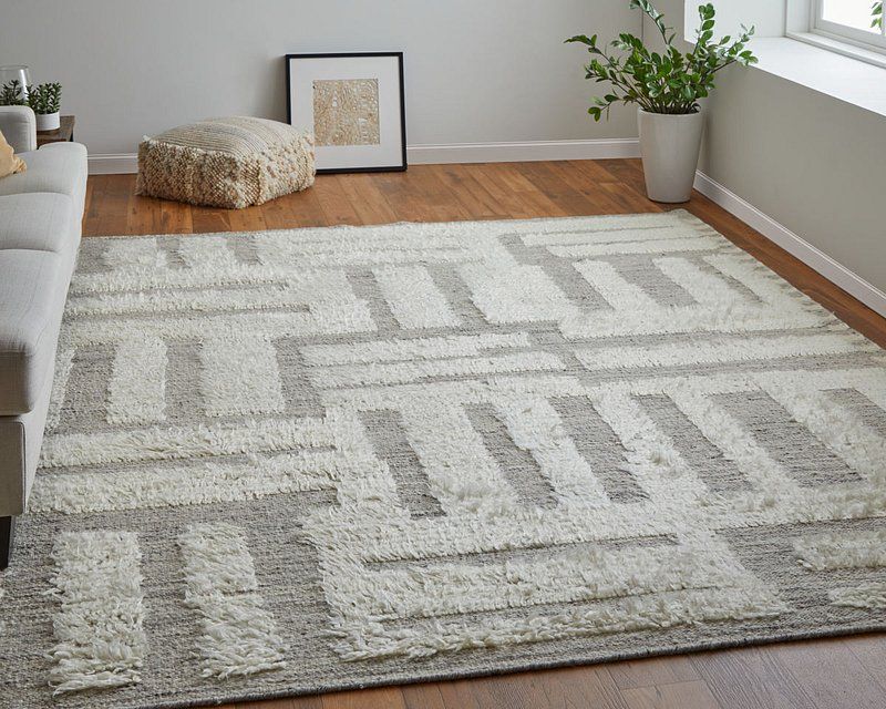 ASHBY Collection - 8909F Ivory/Gray