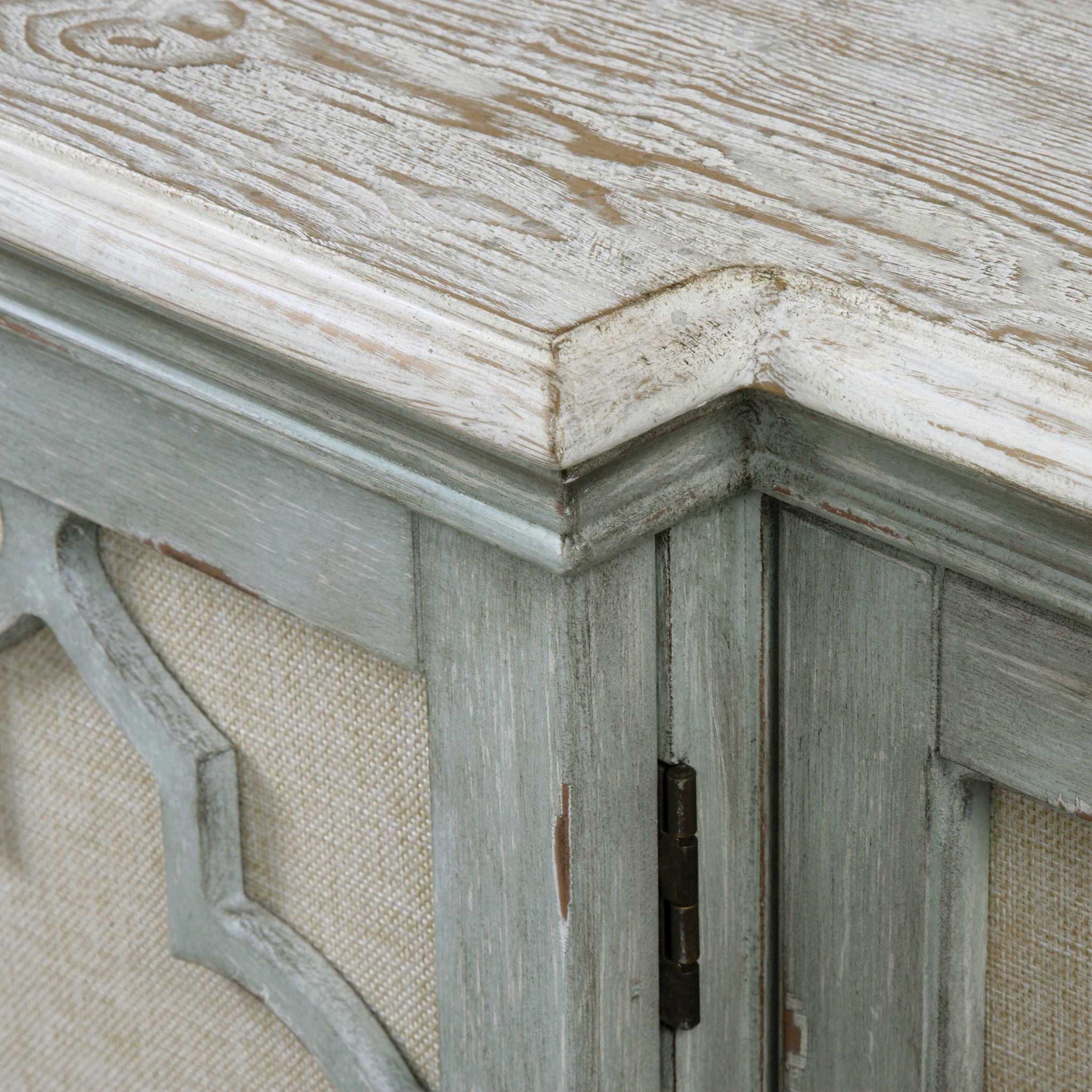 Sophie - 4 Door Cabinet - Gray