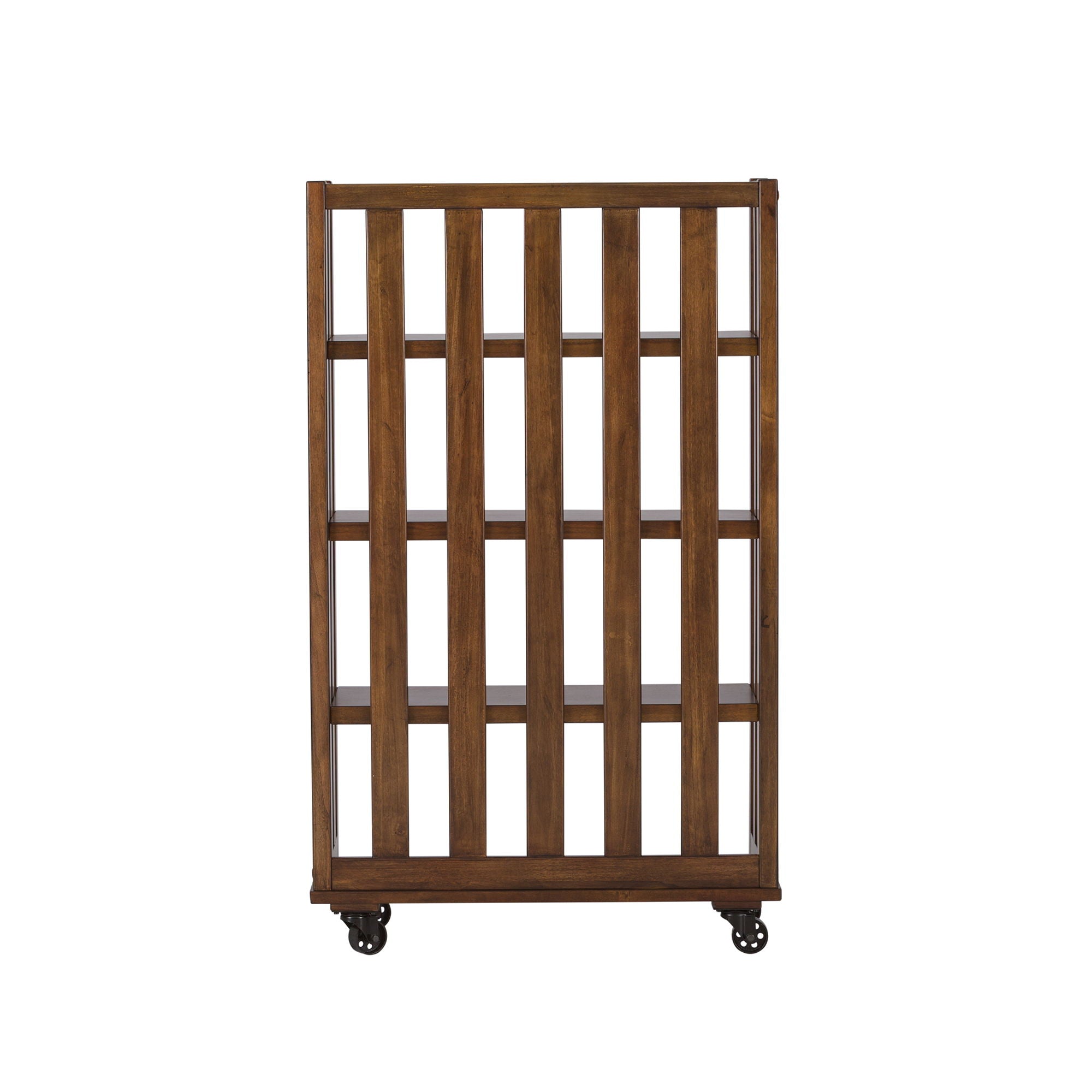 Arlington House - Open Bookcase - Cobblestone Brown