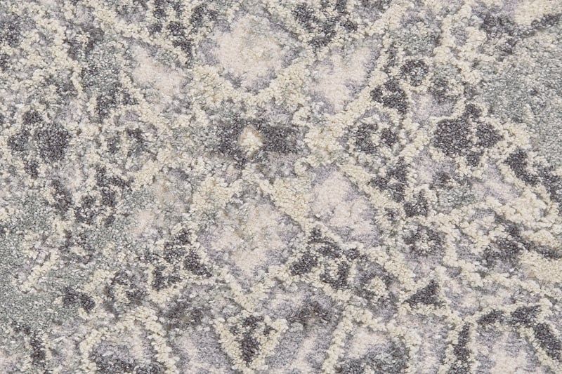 AKHARI Collection - 3684F Silver/Beige